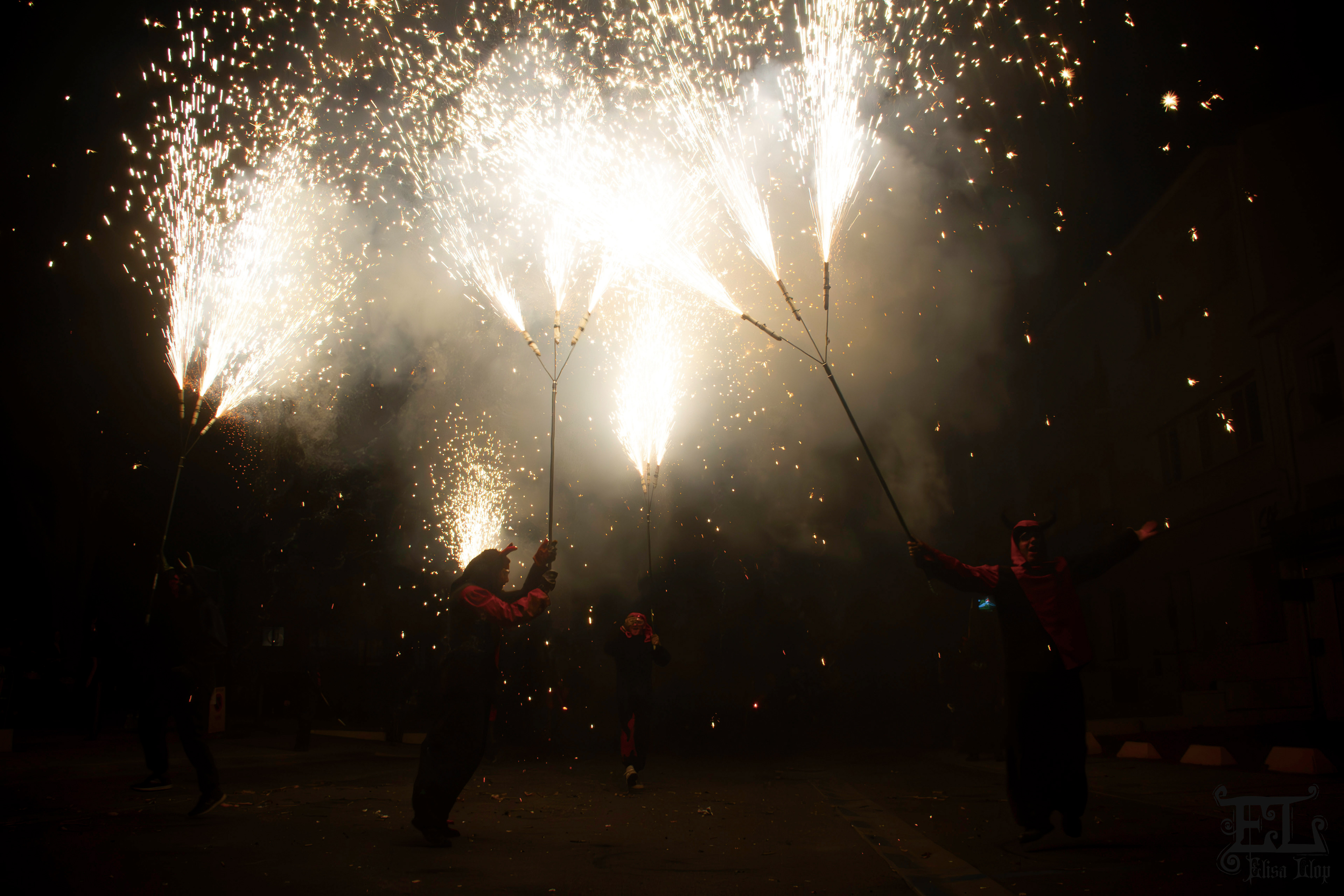 Correfoc à Elne, Juillet 2023