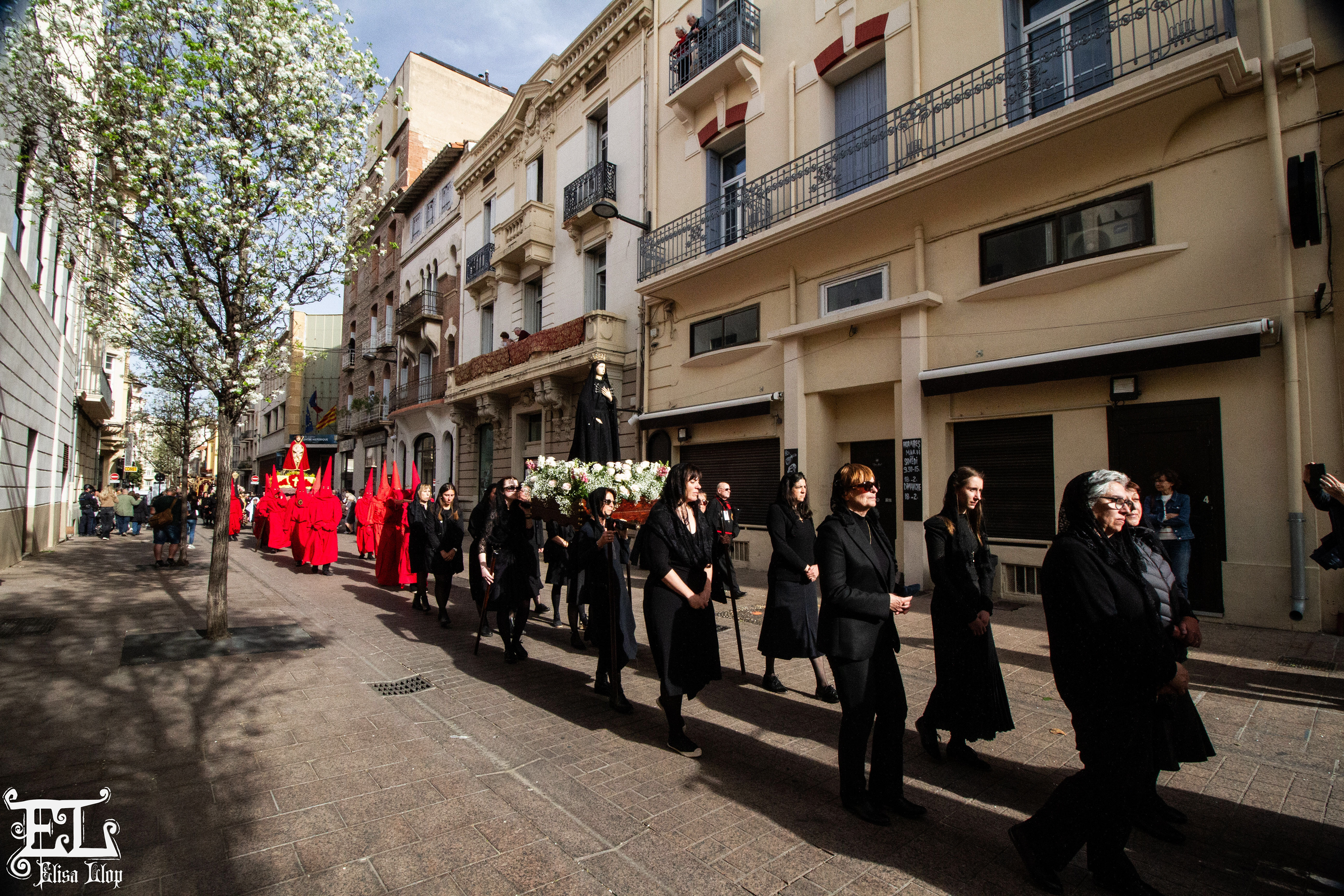 Semaine Sainte - Procession de la Sanch 2024 & 2023 à Perpignan.