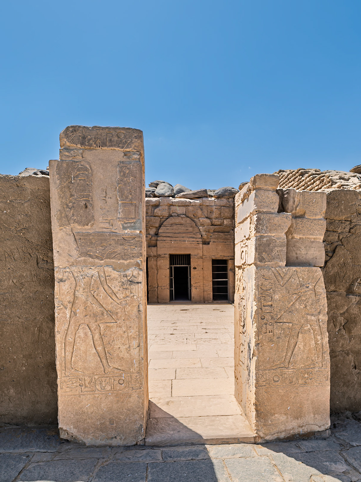 Temple of Beit el-Wali, built by Ramsesses II and relocated