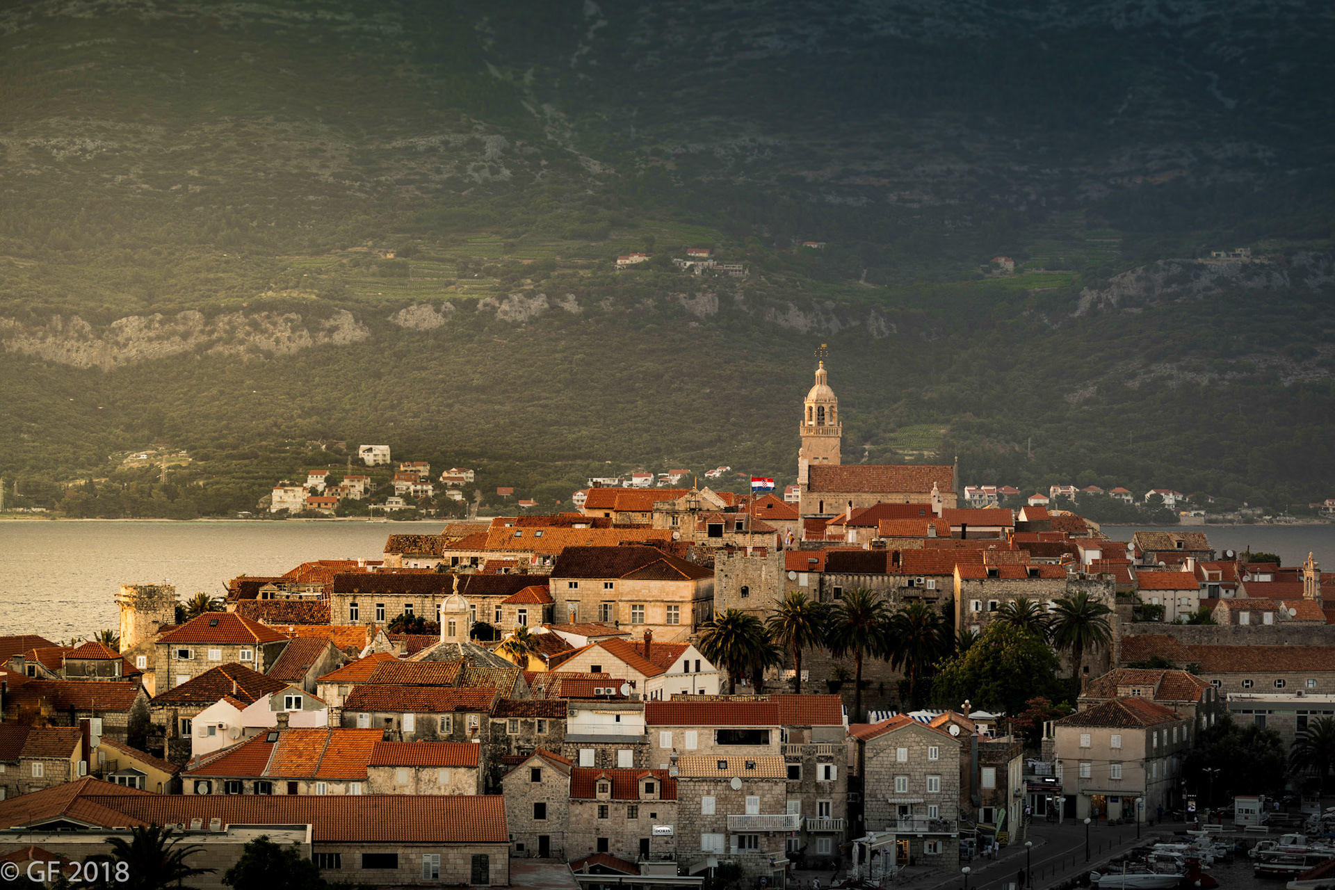 Korcula, Kroatia 2018