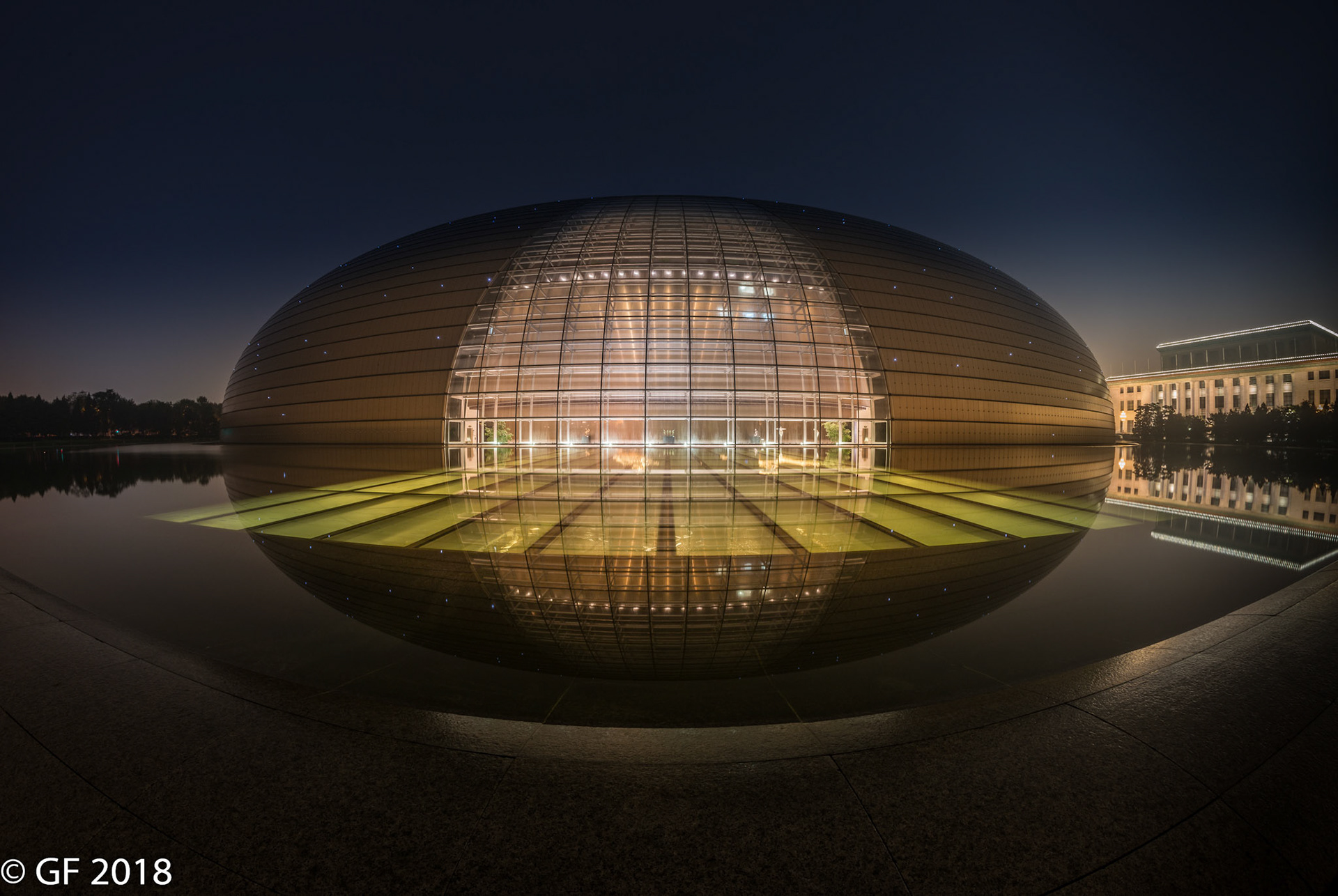 Bejing Opera by night, 2016