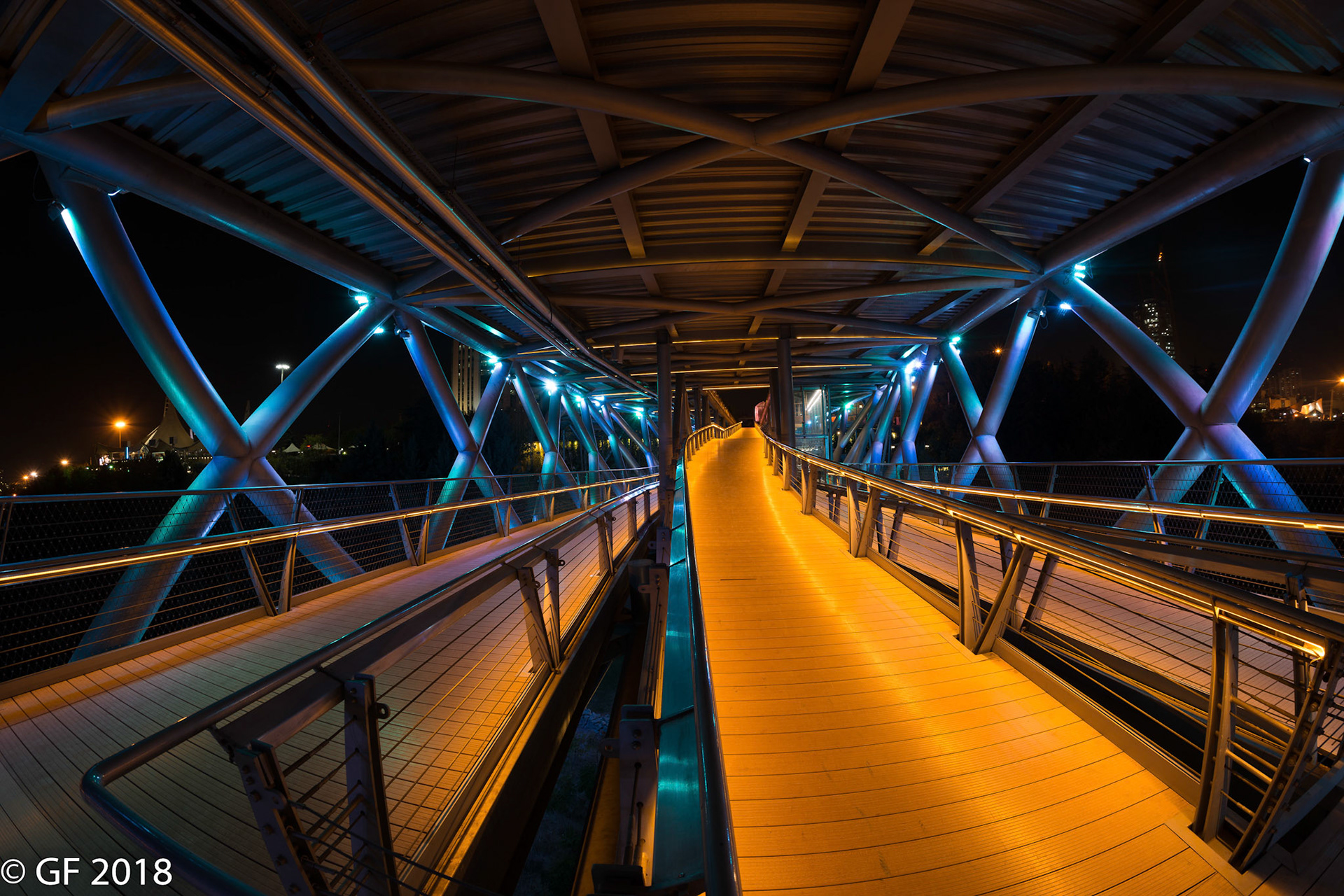 Tabiat Bridge, Tehran, Iran 2017