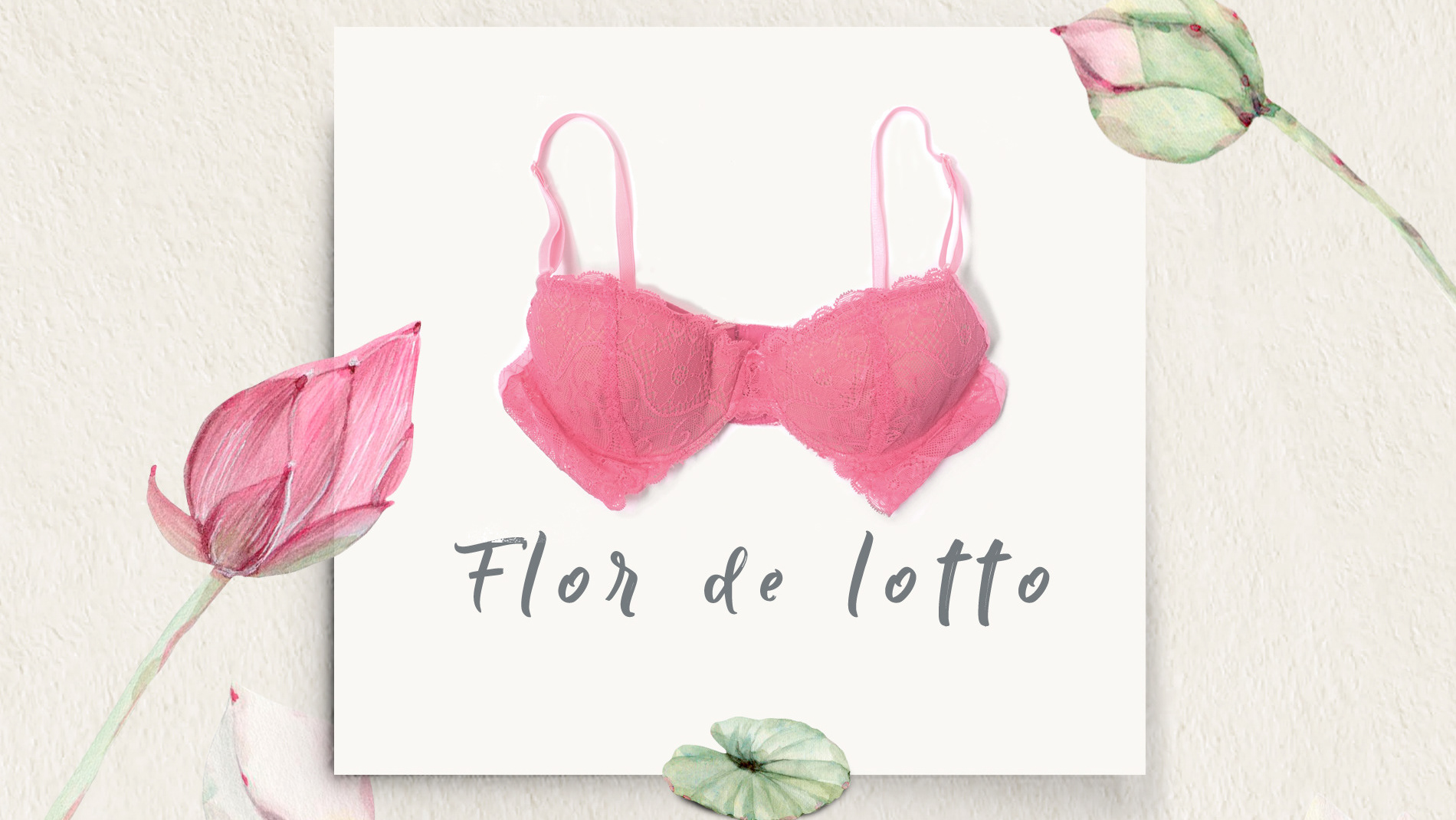 Denis Serrano - Flor de lotto - Visual identity