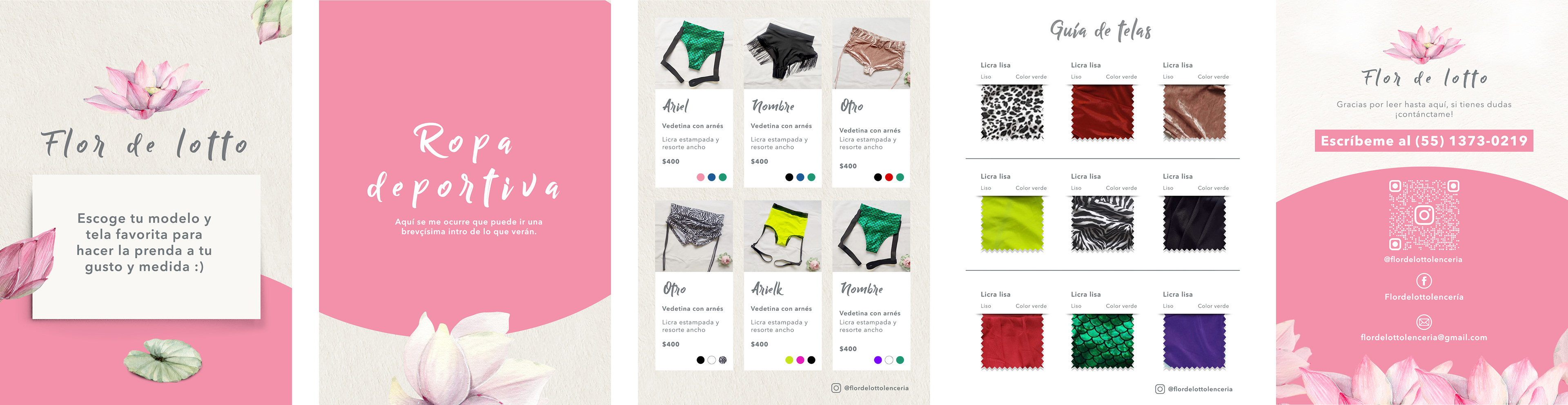 Denis Serrano - Flor de lotto - Visual identity