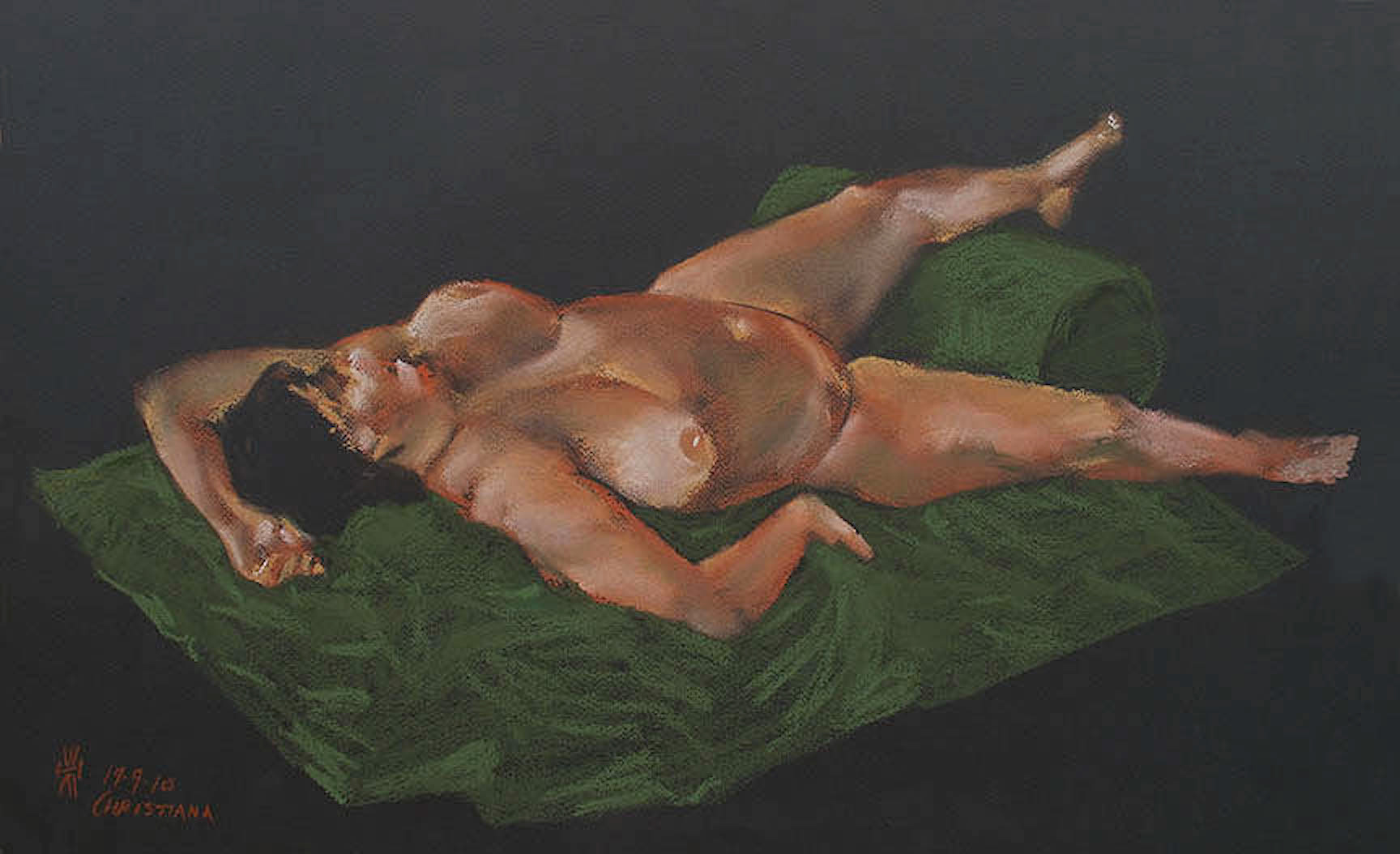Cristiana, pastel