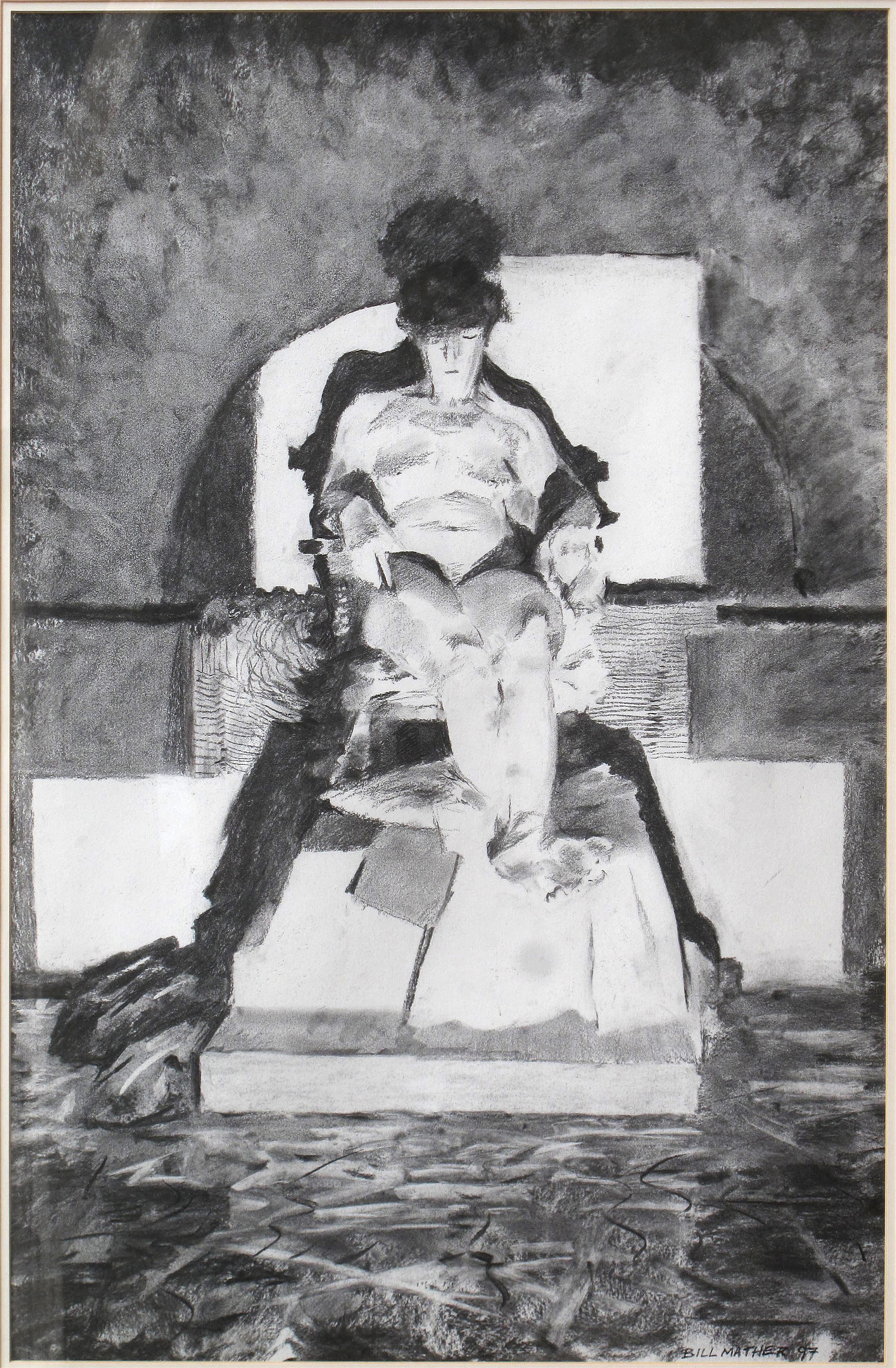 Model, Charcoal