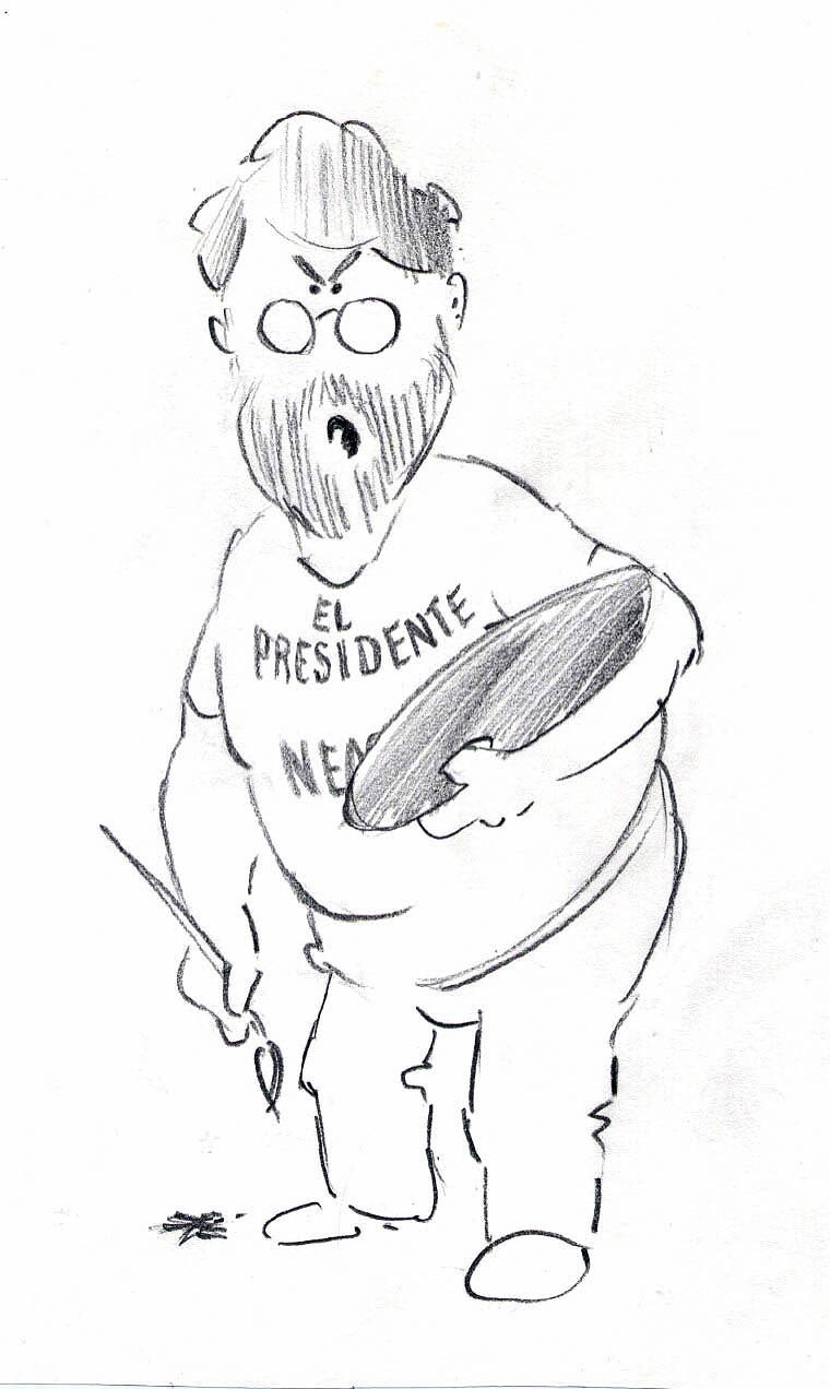 Tom Coates, former president - New English Art Club