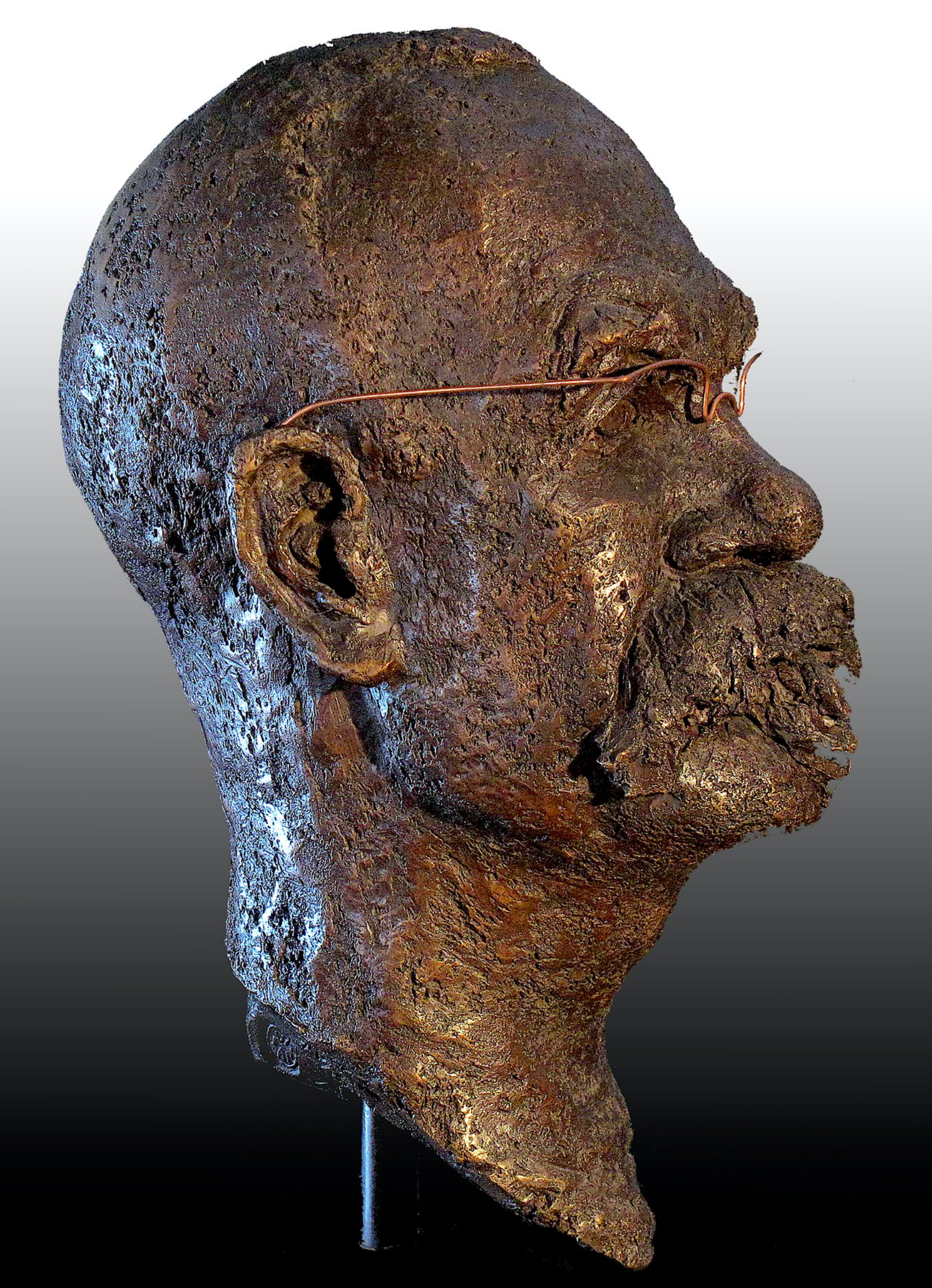 Kirk Thorn, life size bronze