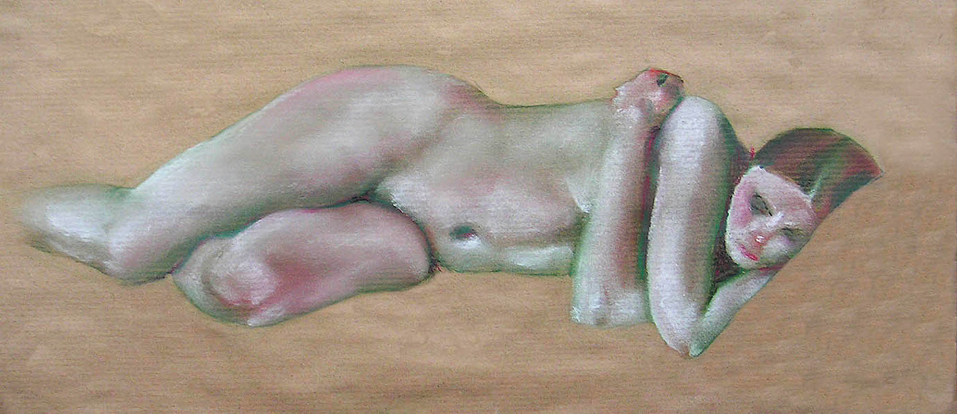 Janine, pastel