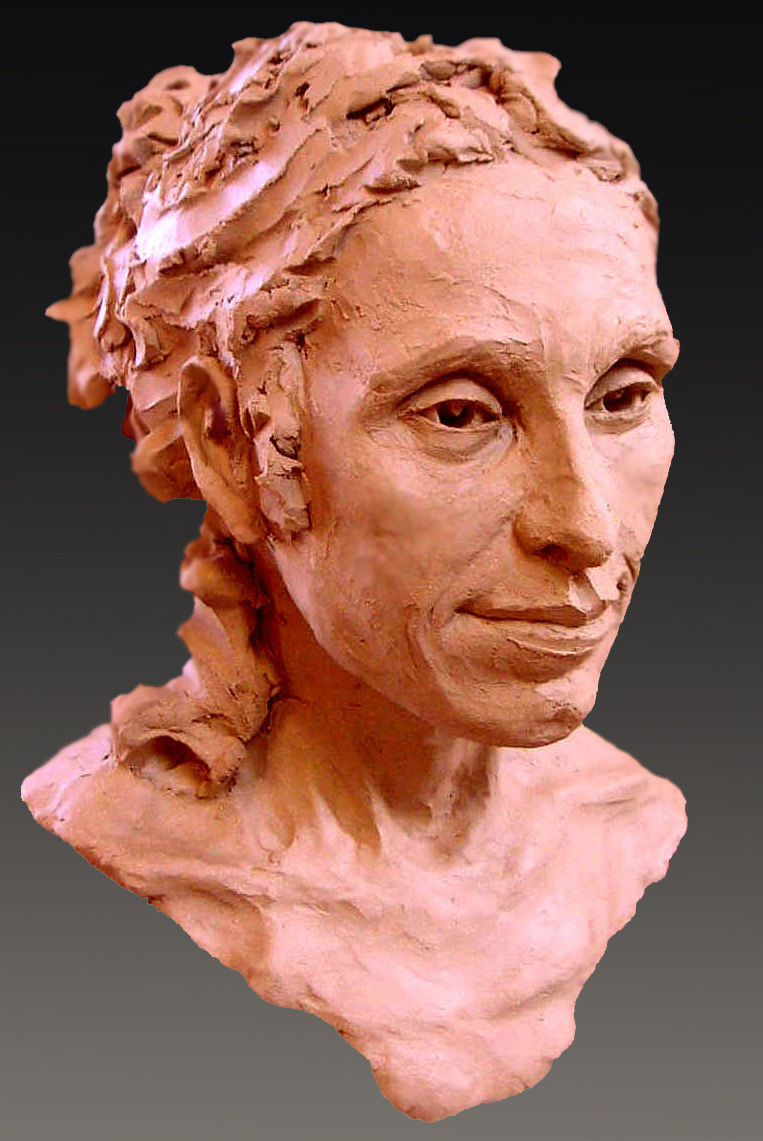 Victoria. Life size clay
