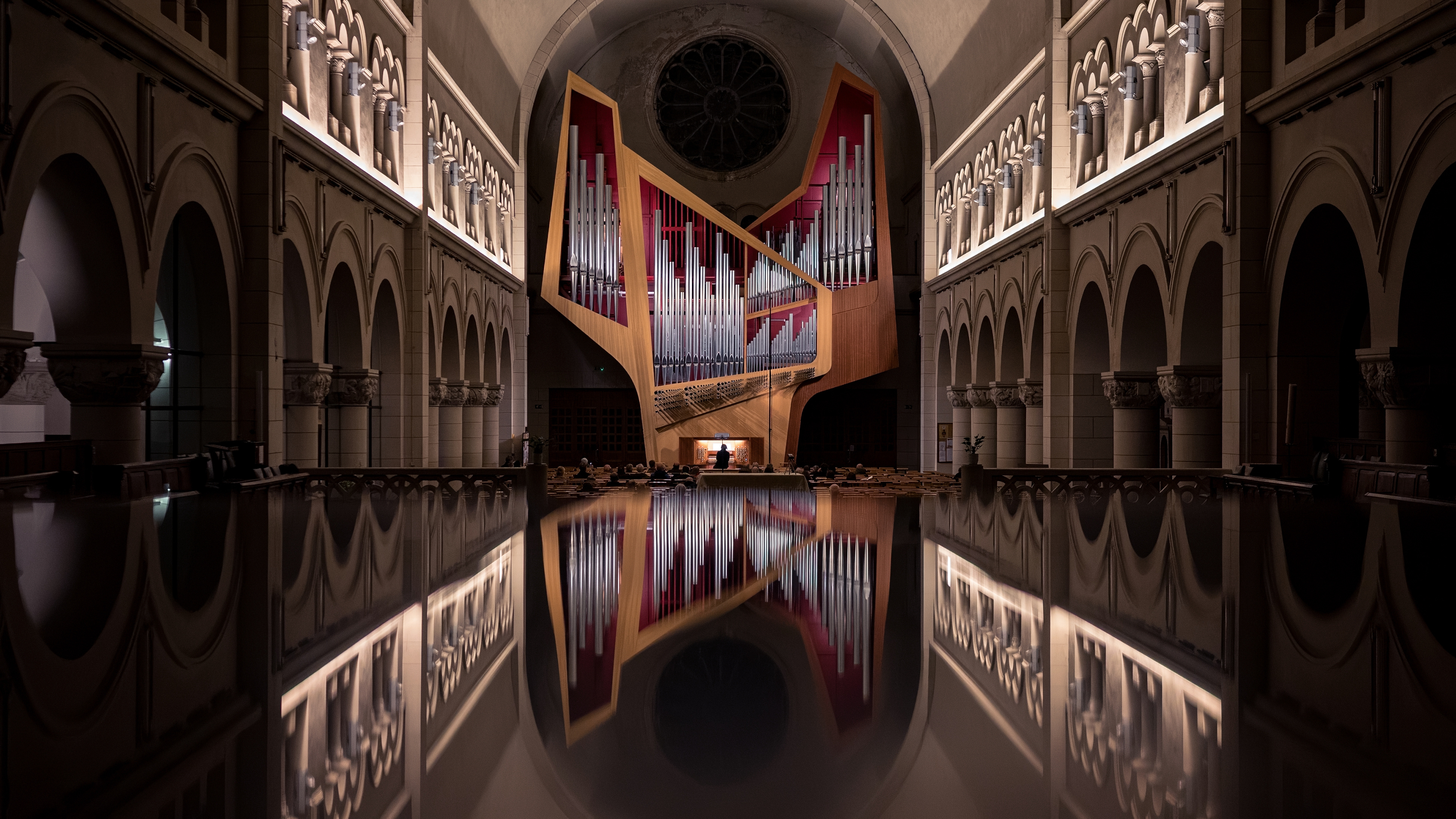Chant 'd Oiseau Brussel, Detlef Kleuker-orgel