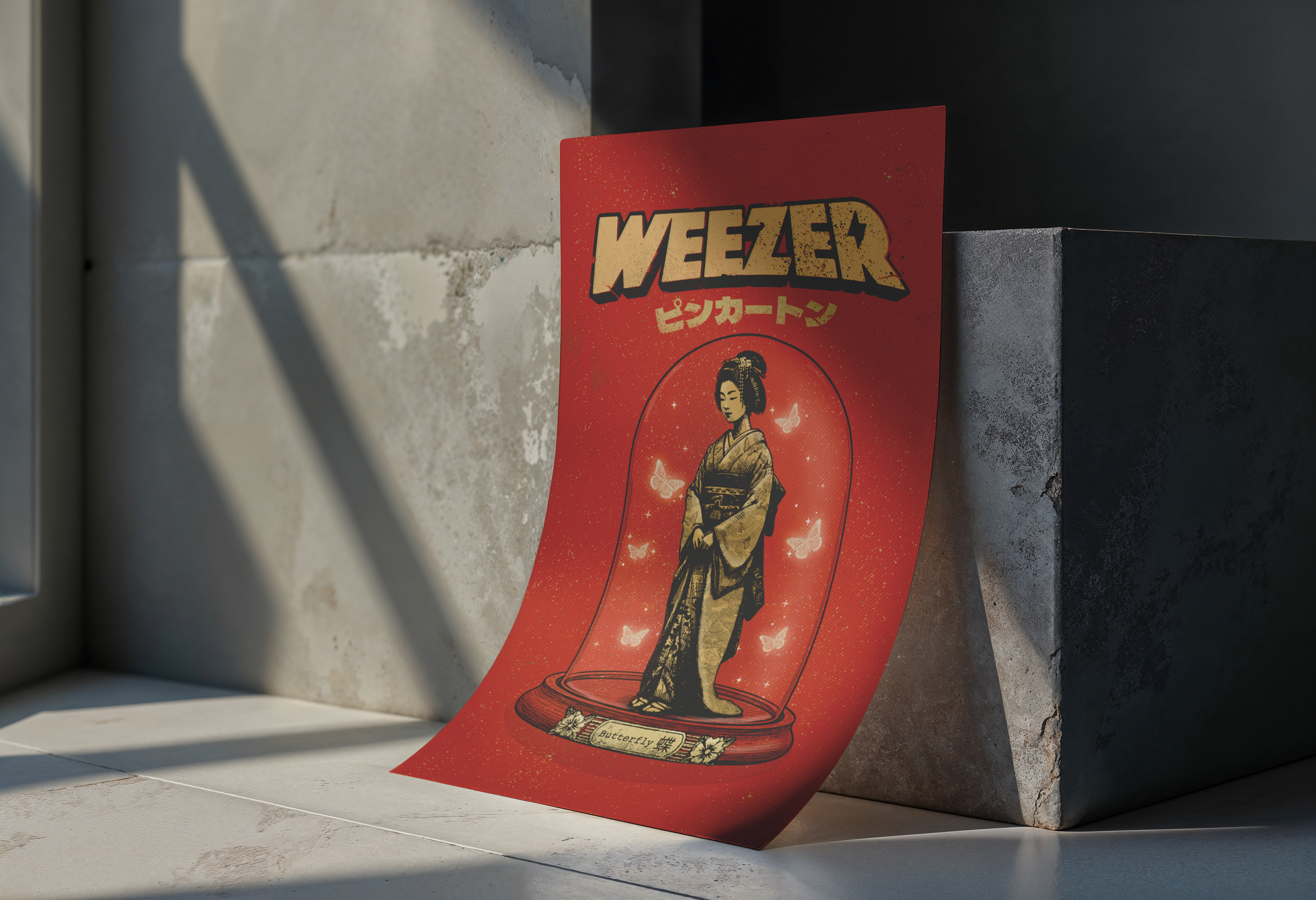Weezer 'Pinkerton' Poster design
