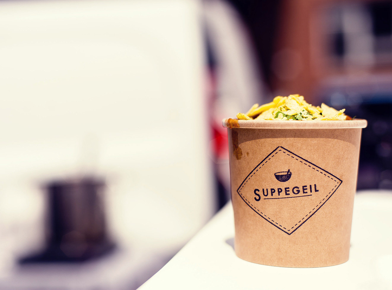 Soup container