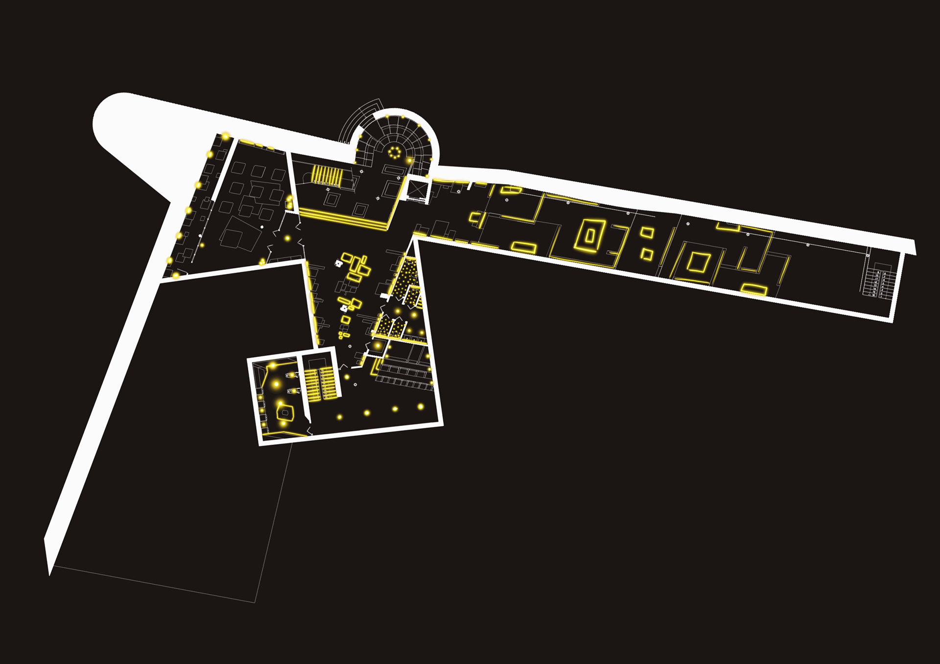 Lighting Plan (Basement Floor)