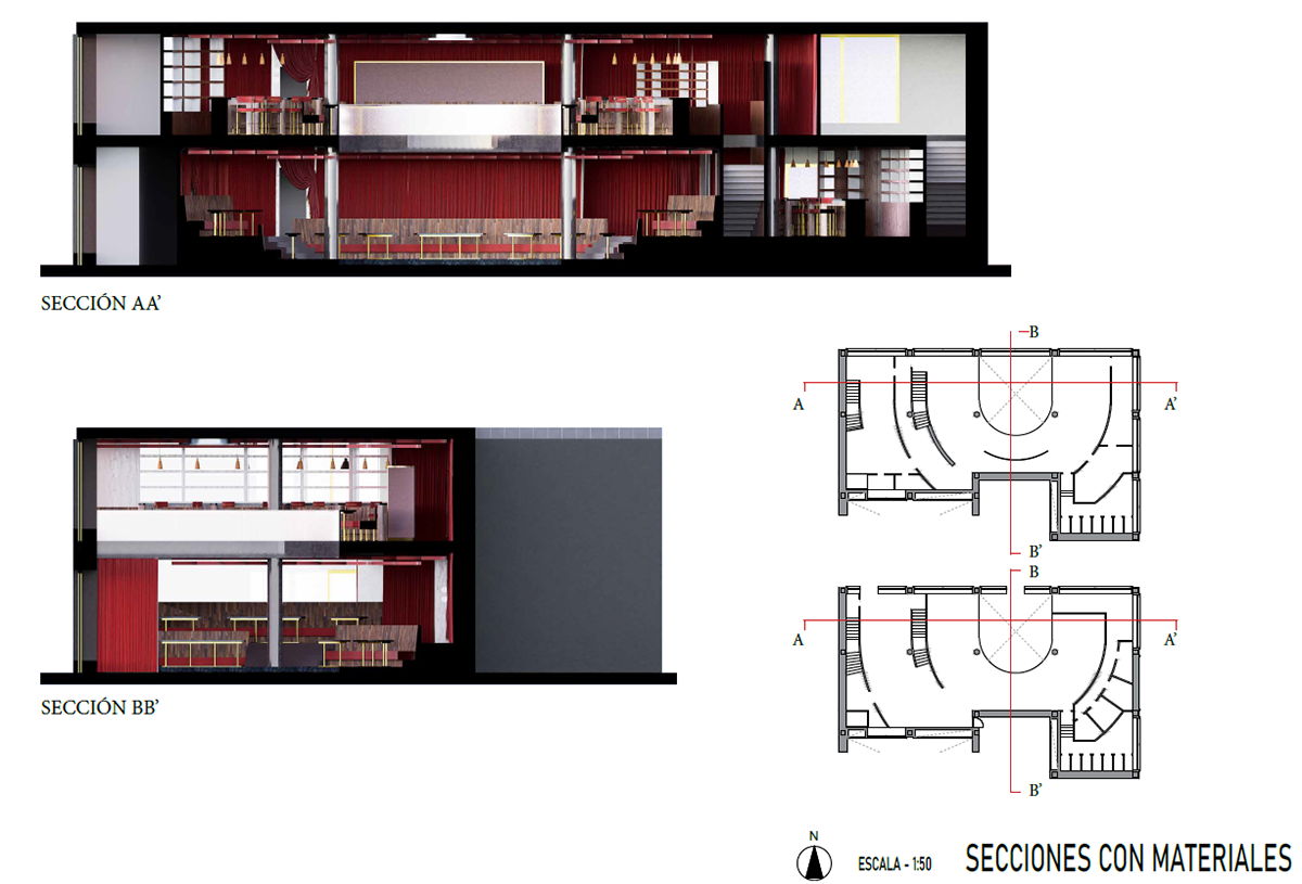Material Finishes Sections