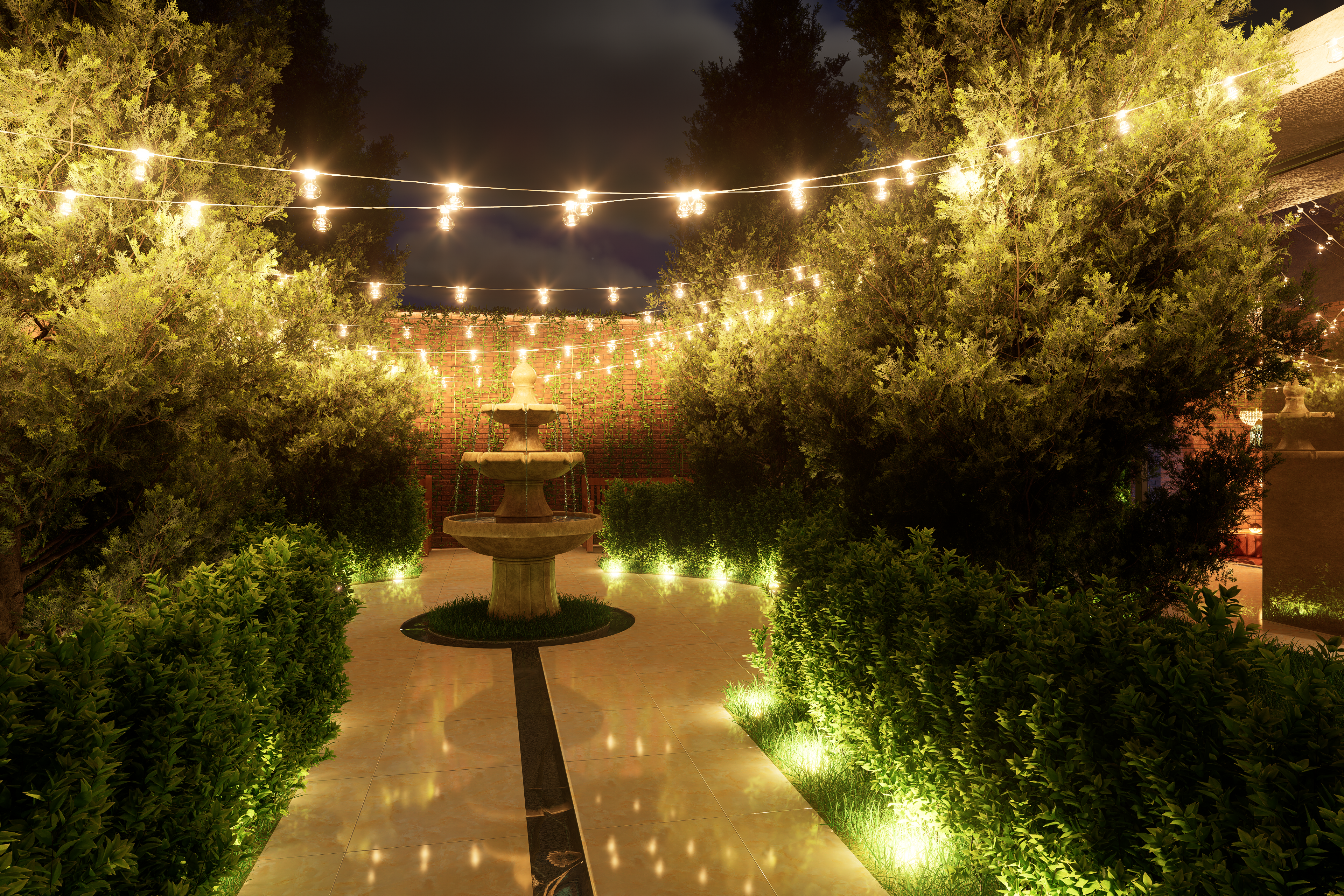 Garden 2 (Night)