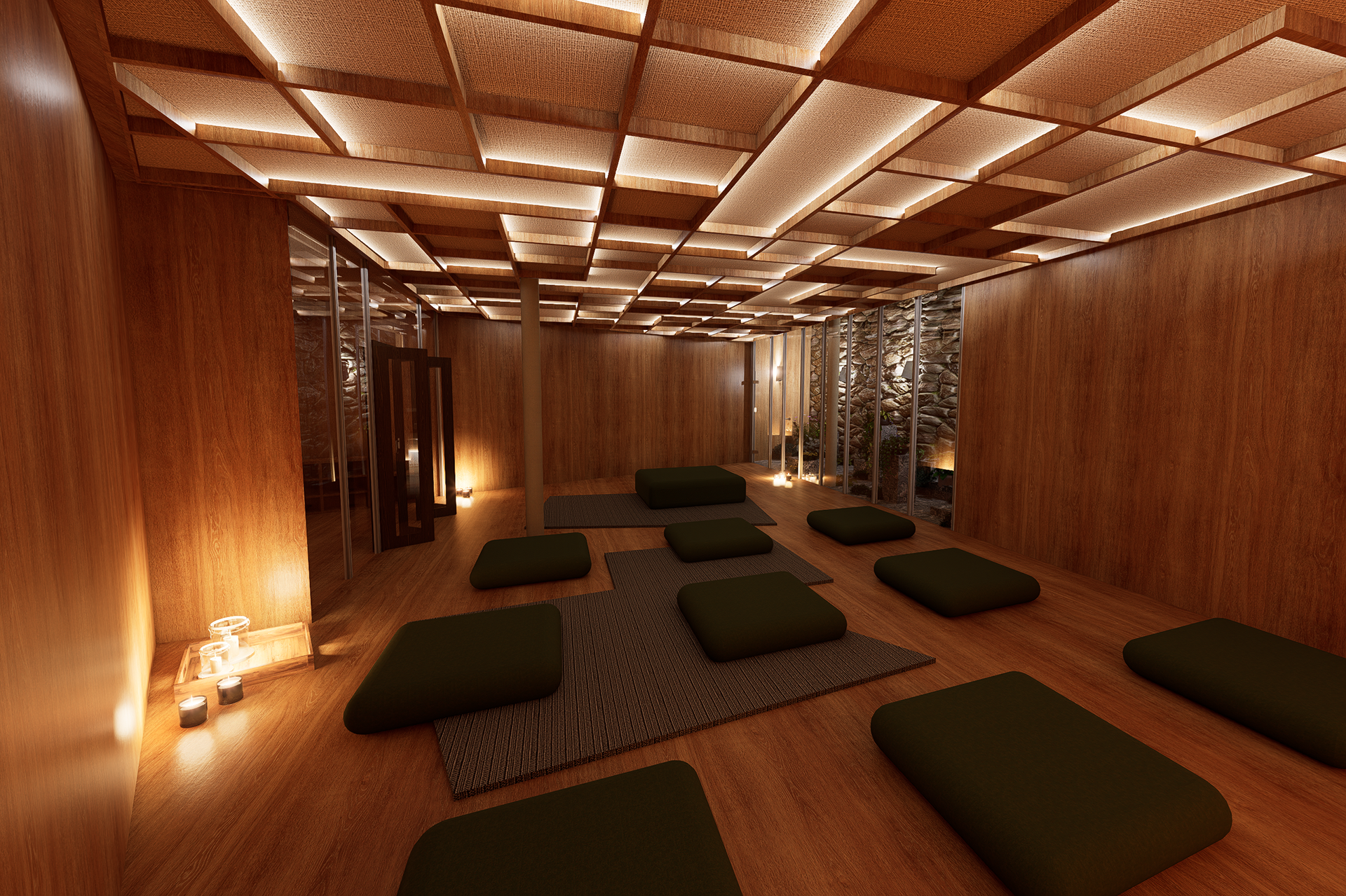 Meditation Room (Night)
