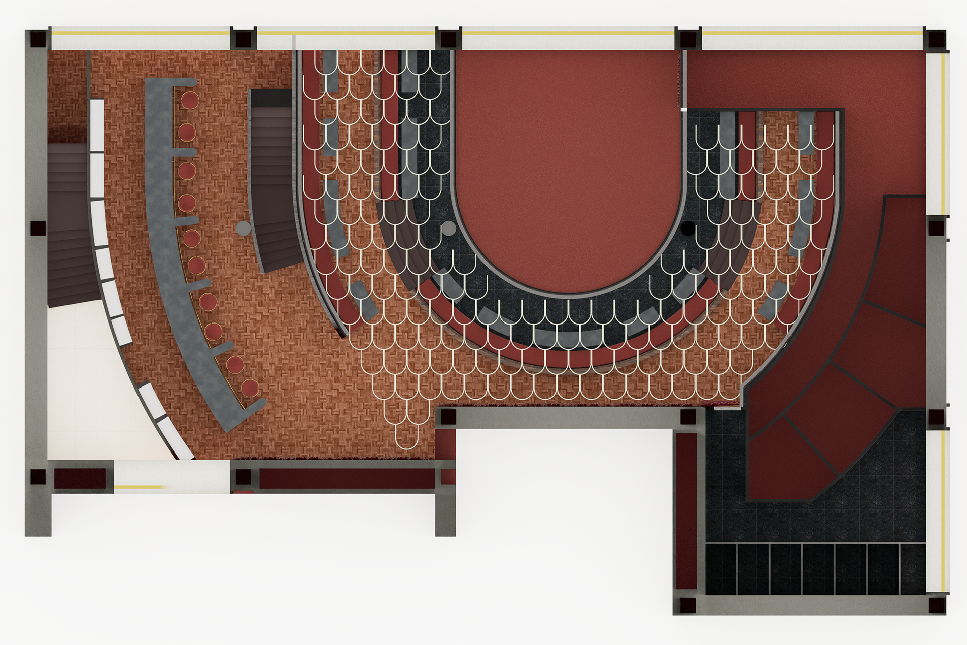 Finishes and Ceiling Layout Plan (Ground Floor)