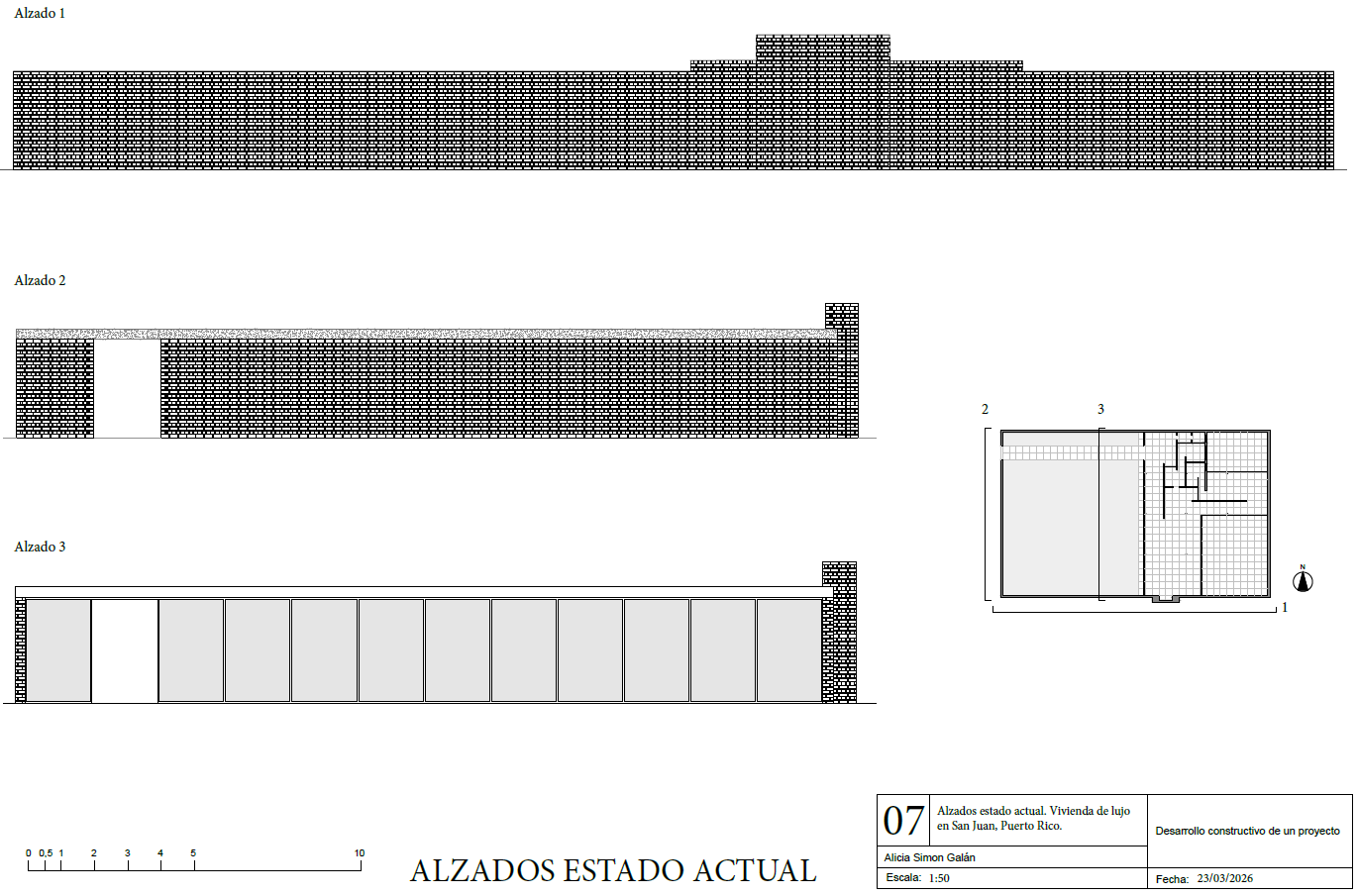Original state elevations