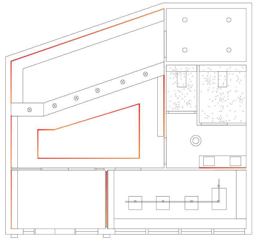 Linear LED Strip Layout
