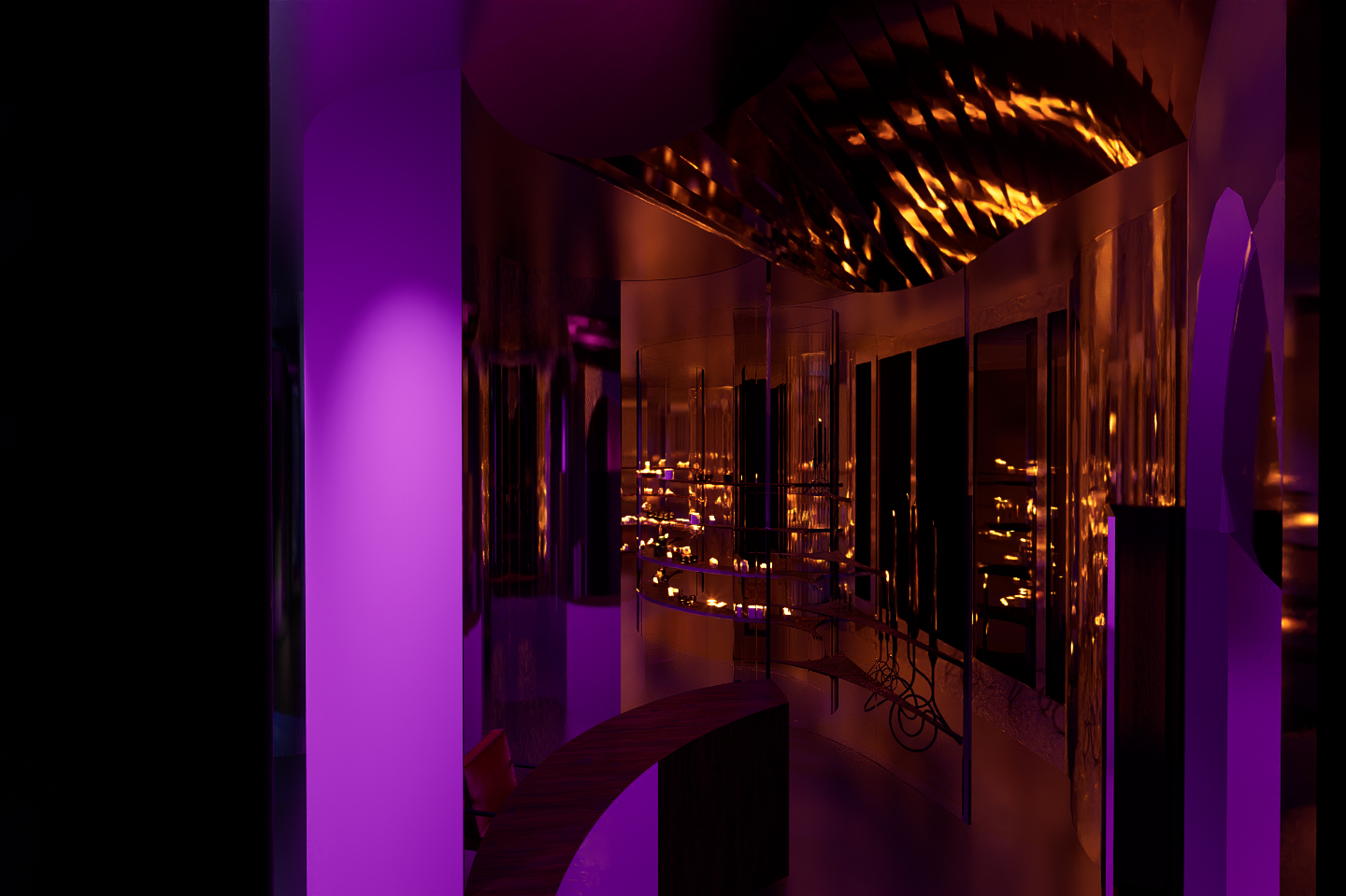 Reception area (Night)