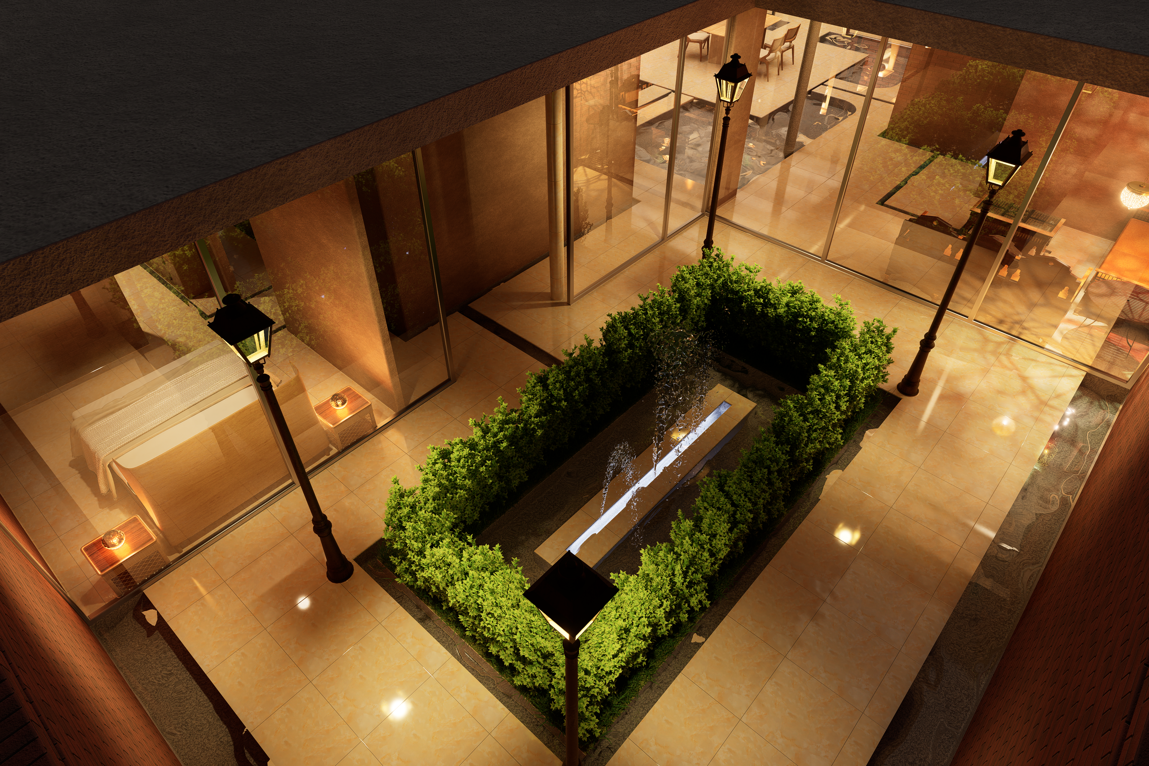 Garden 3 (Night)