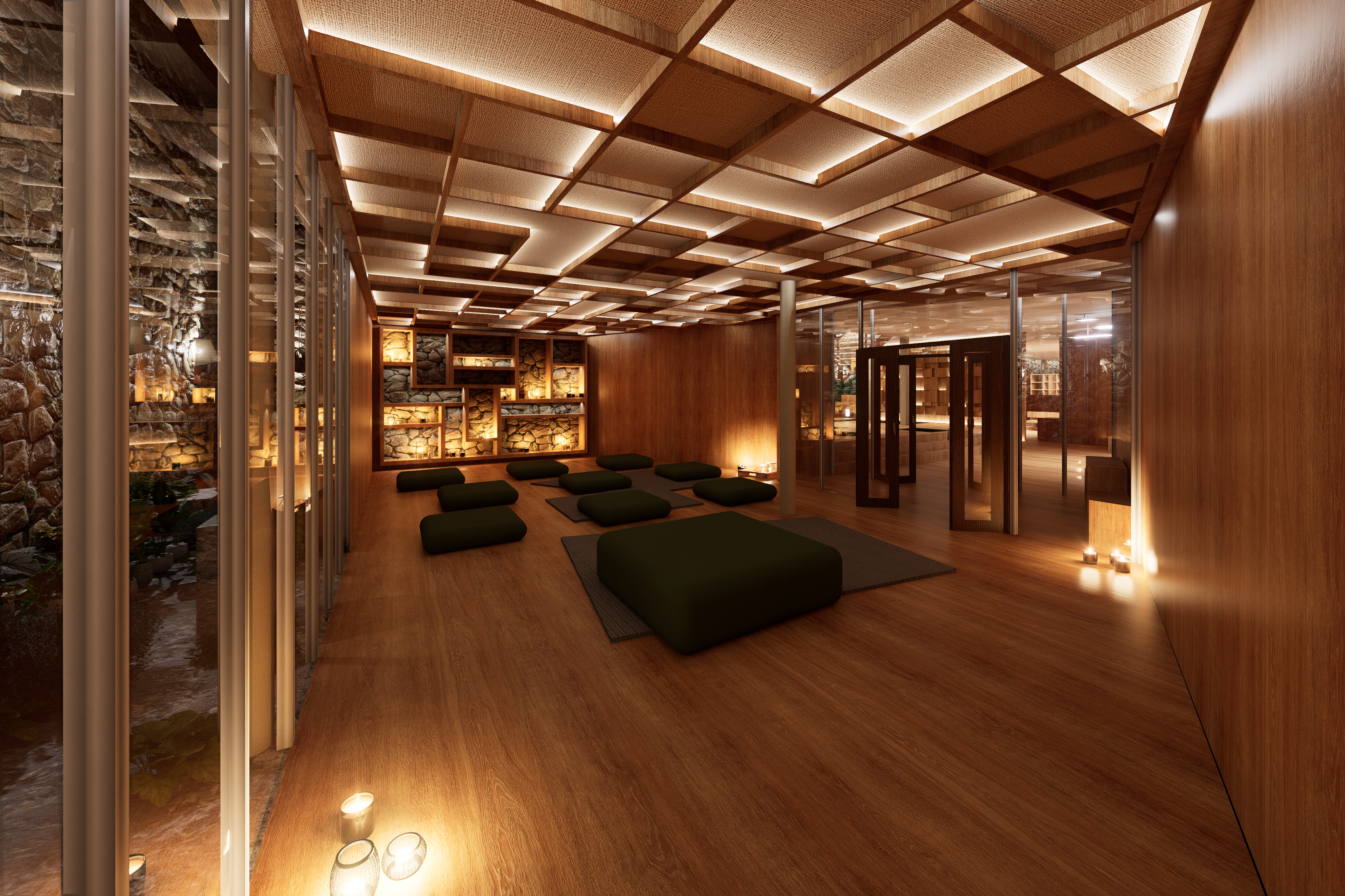 Meditation Room (Night)