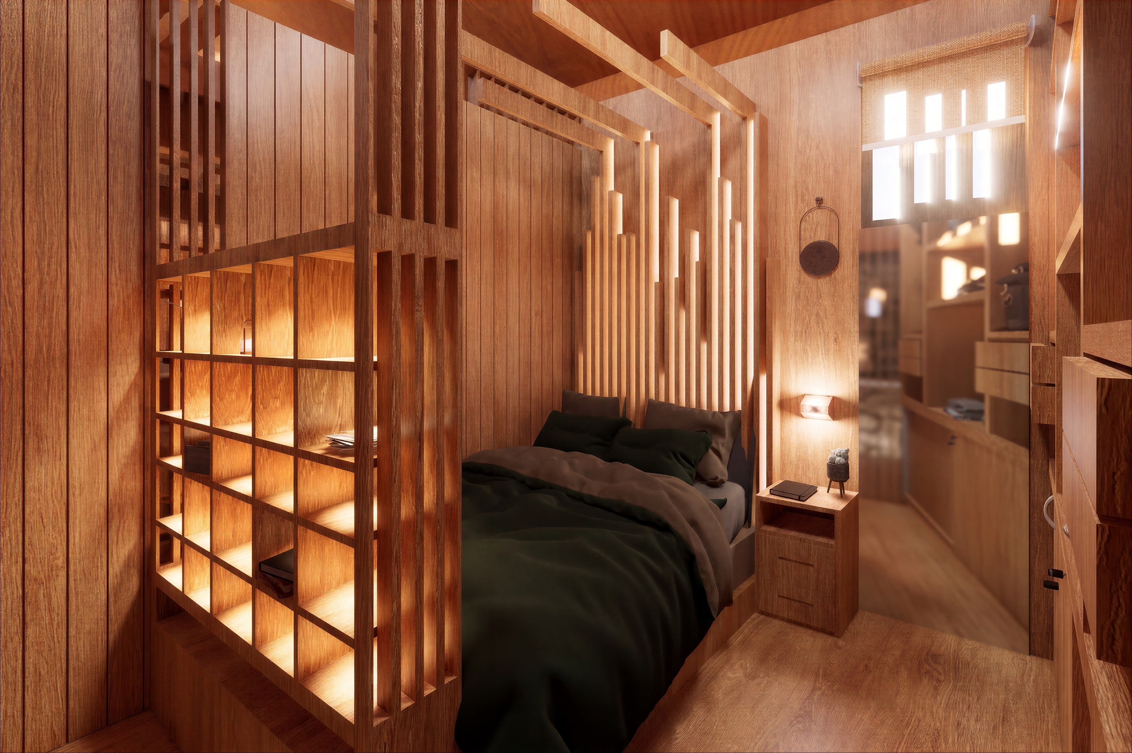 Modular Optimized Room (Closed) - AI-Modified Image