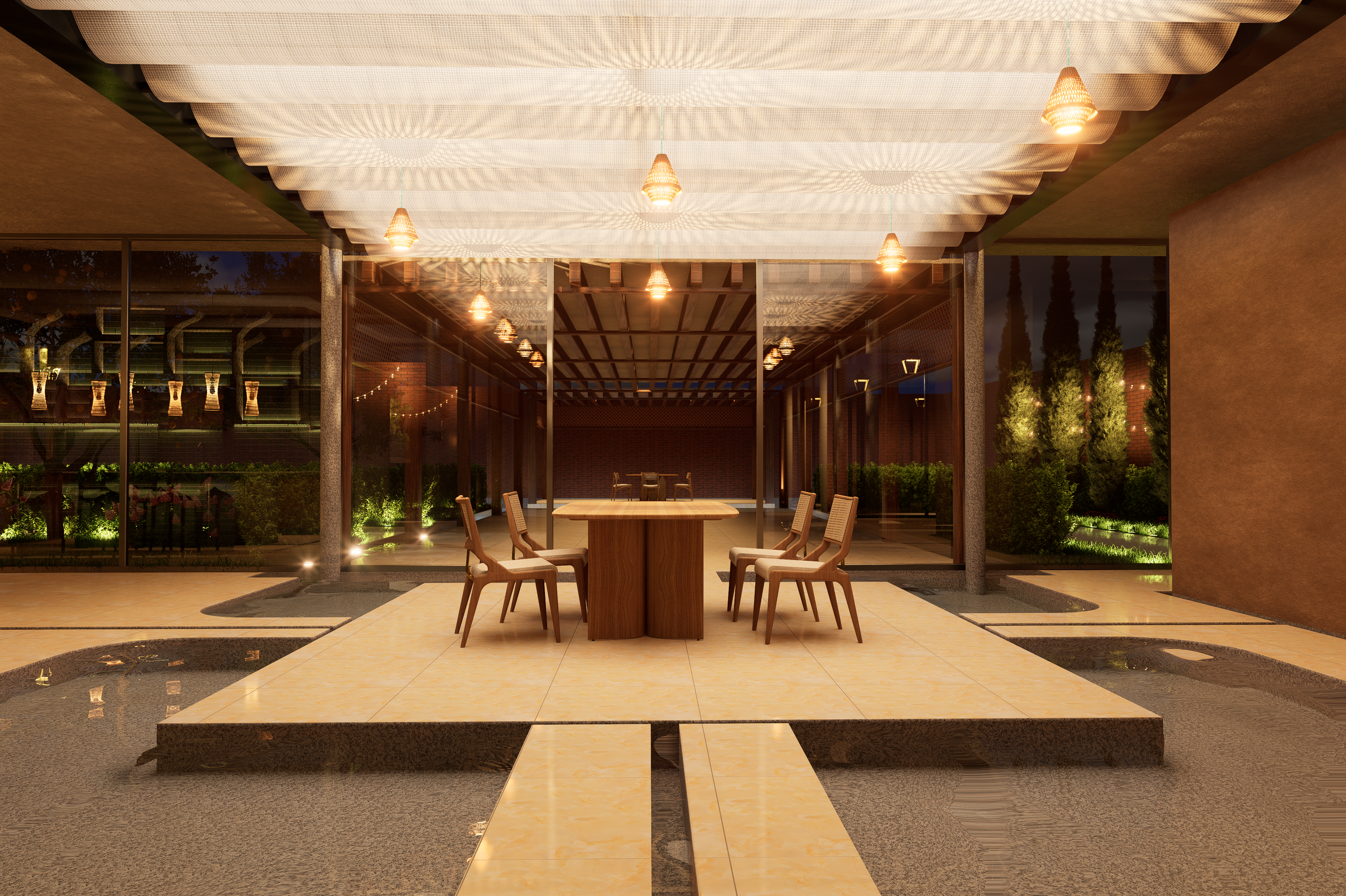 Dining area (Night)