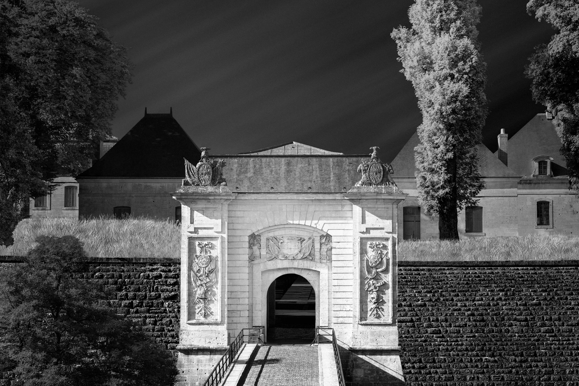 Porte de France dans les fortifications de Vauban -  Longwy (France)