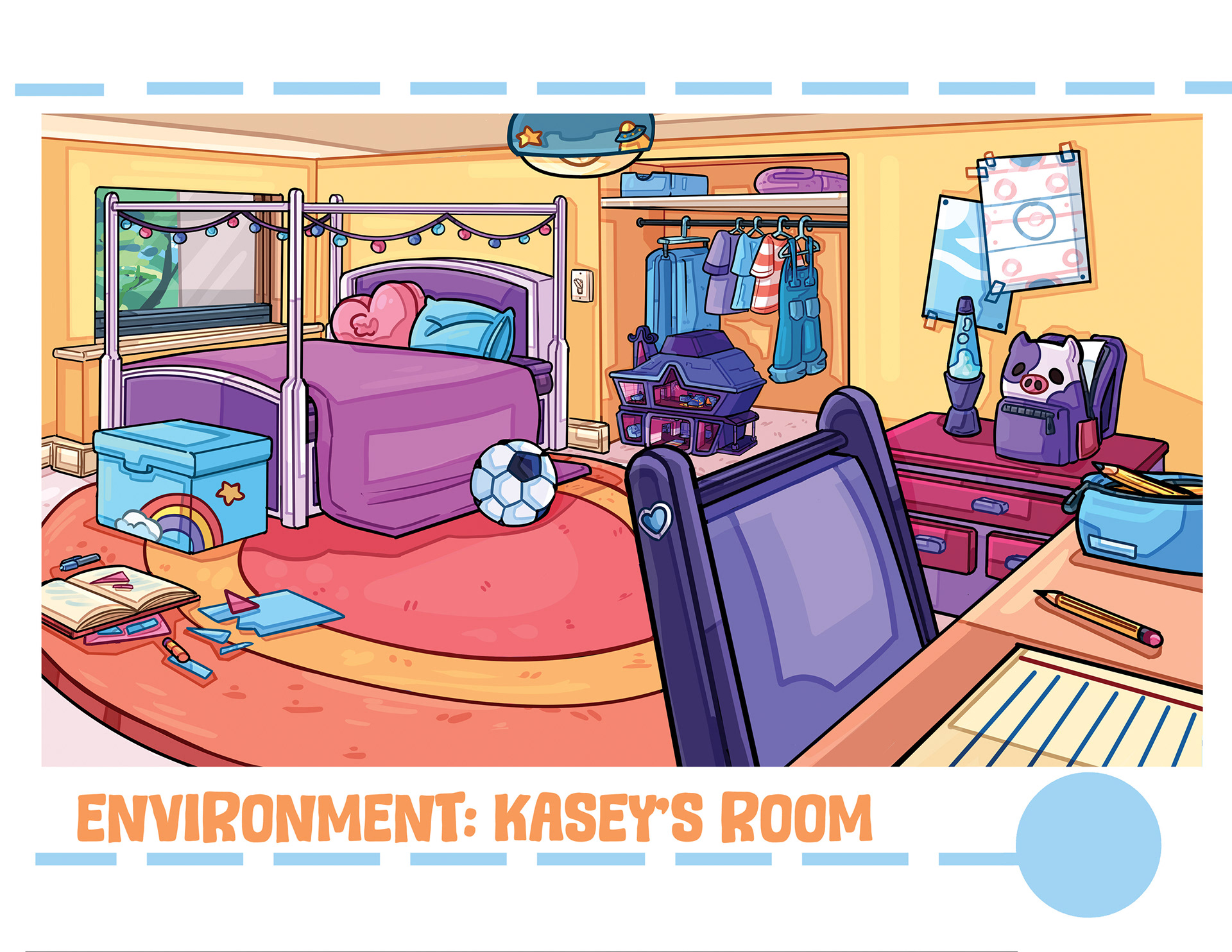Kasey & Patch- Kasey's Room