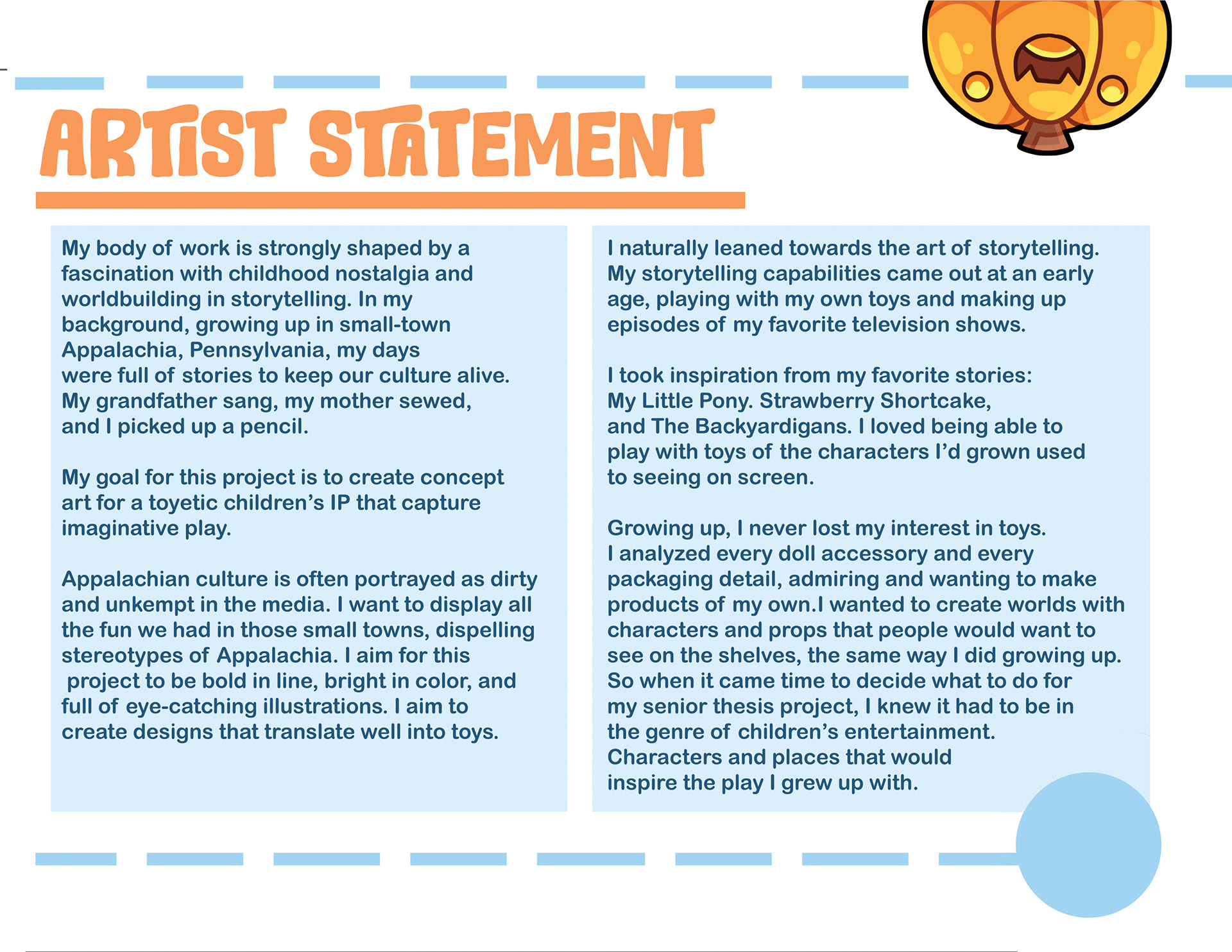 Kasey & Patch- Artist Statement
