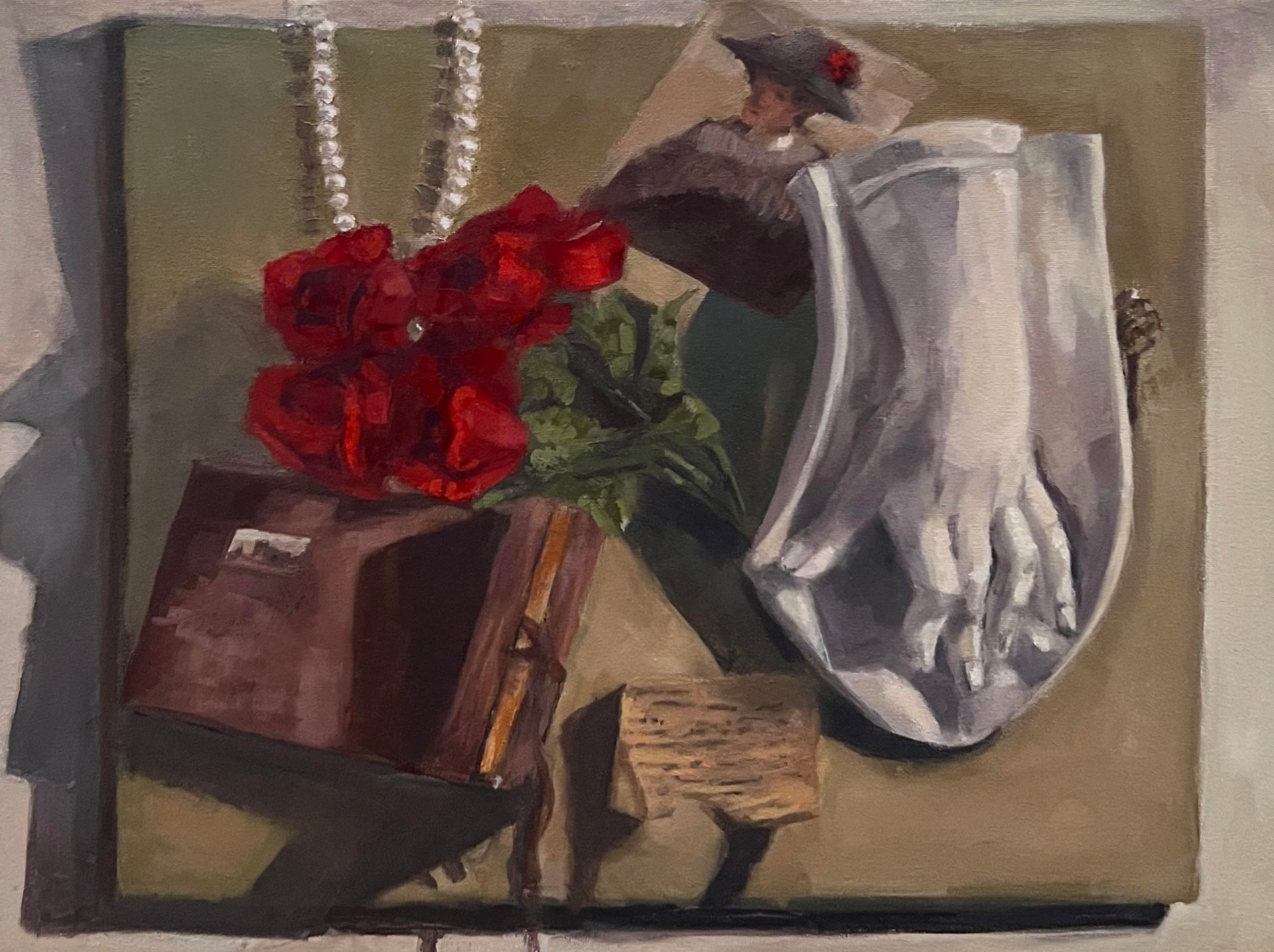 Wall Still Life: 18x24" Oil on Canvas - 2023