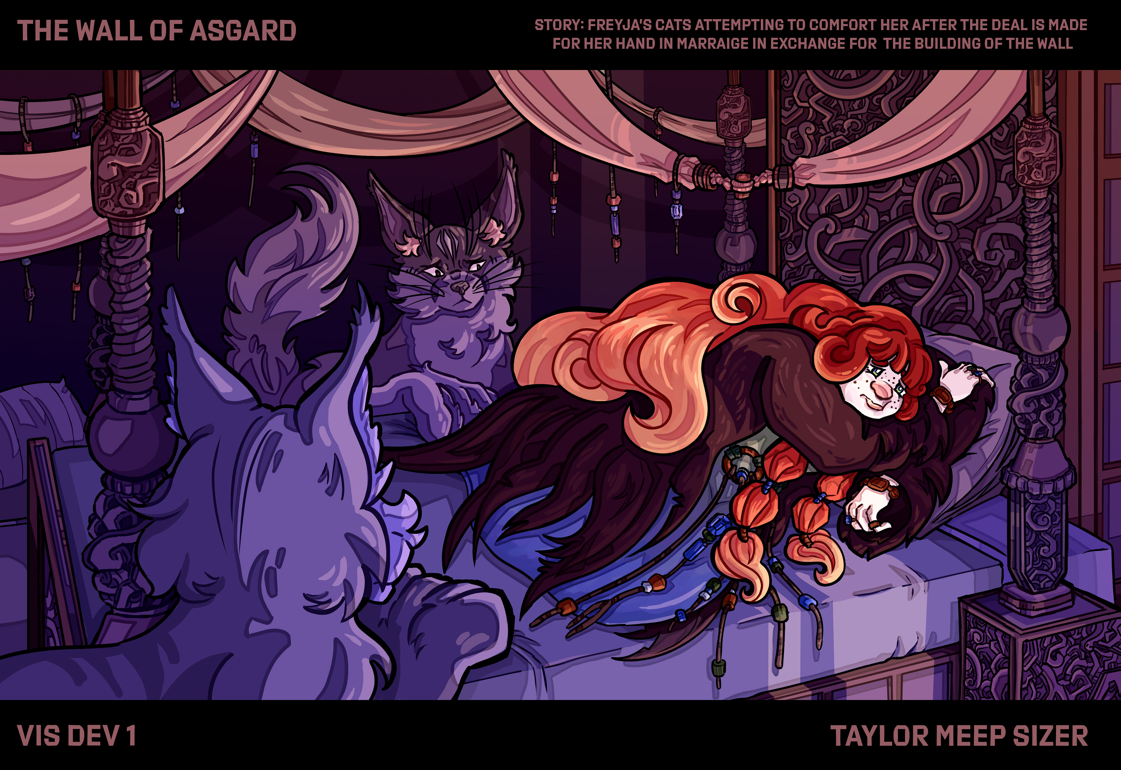 Heart of Freyja: Clip Studio Paint - 2024