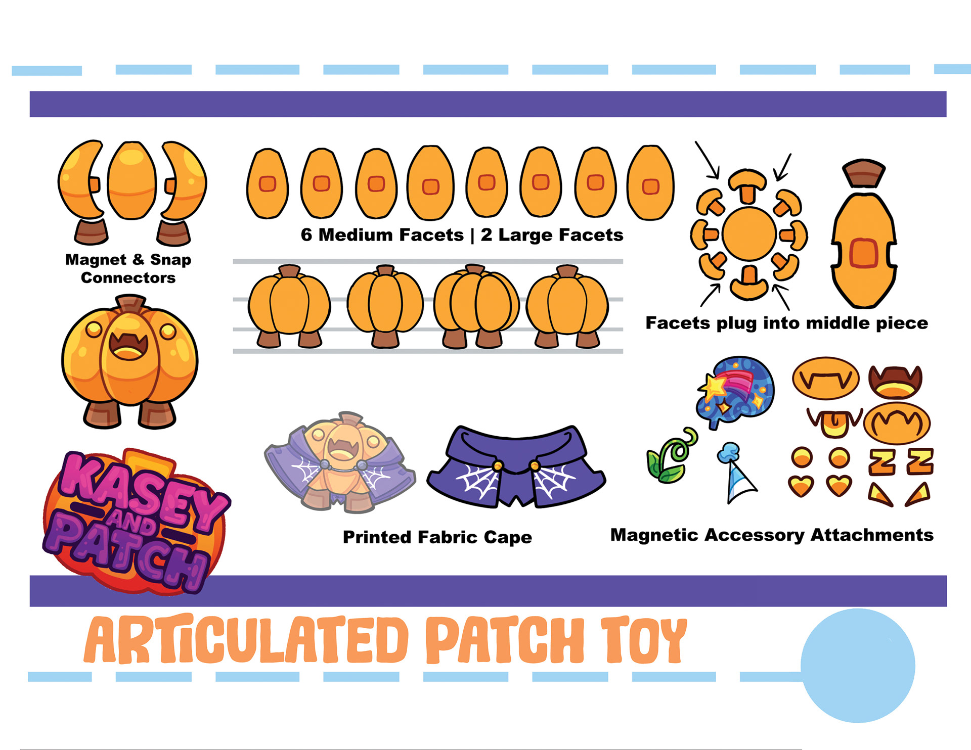 Kasey & Patch- Articulated Patch Toy