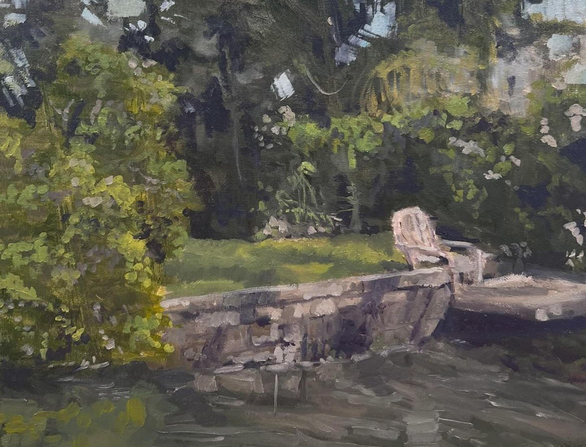 Across the Bayou: 11x14" Oil on Canvas - 2023