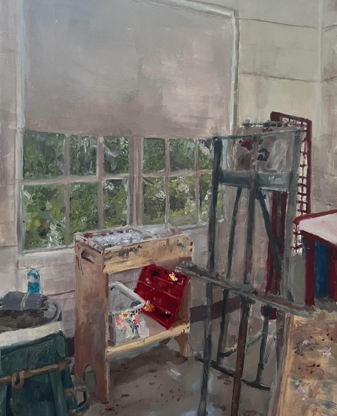In the Studio: 18x24" Oil on Canvas - 2023