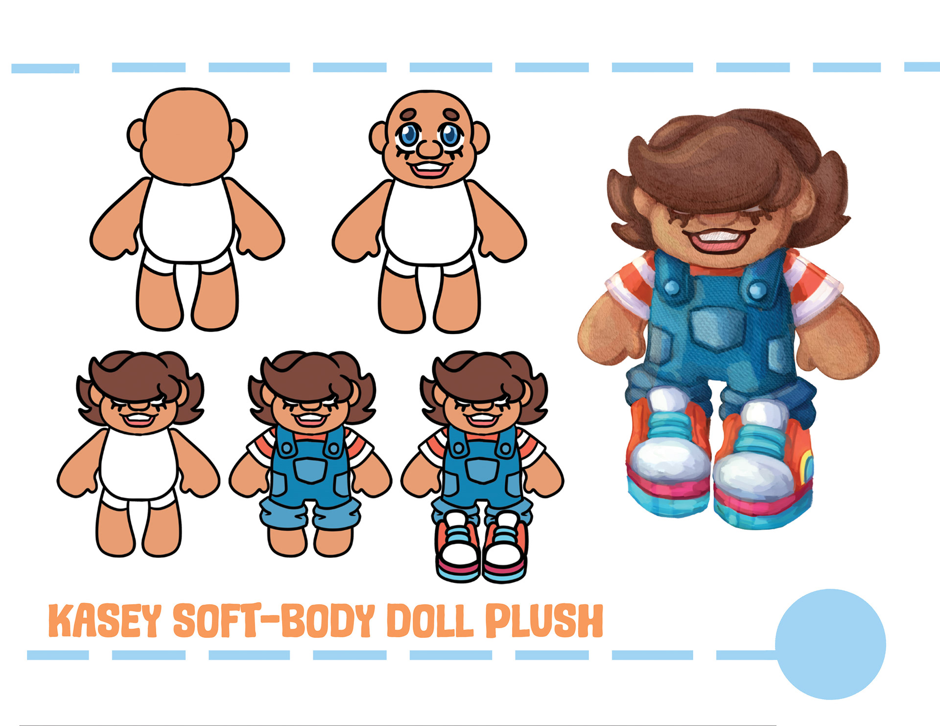 Kasey & Patch- Kasey Plush Doll