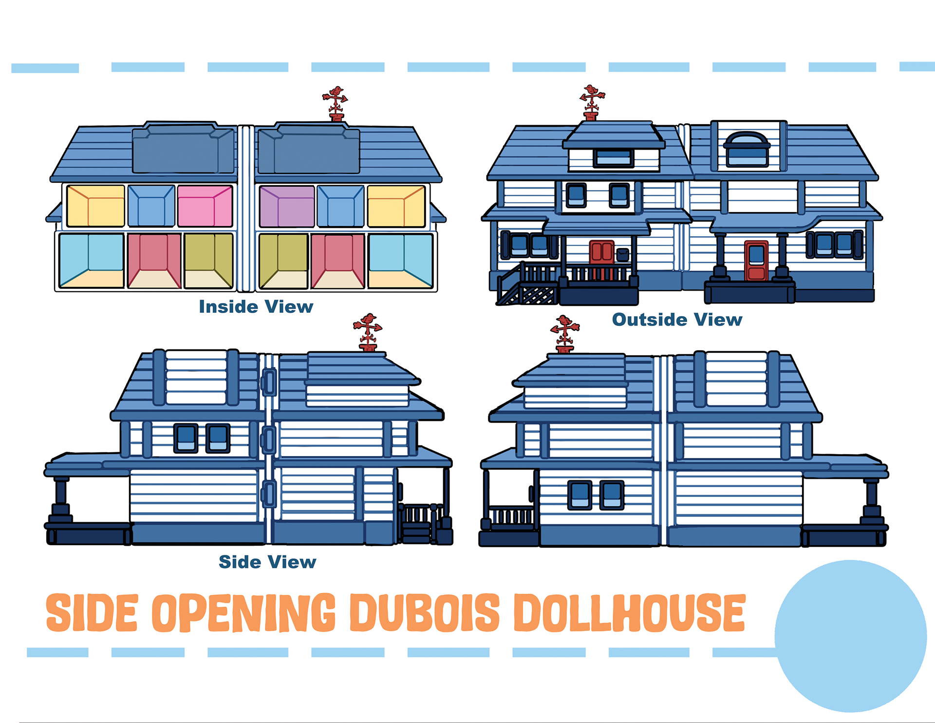DuBois Family Dollhouse 1/3 -2026
