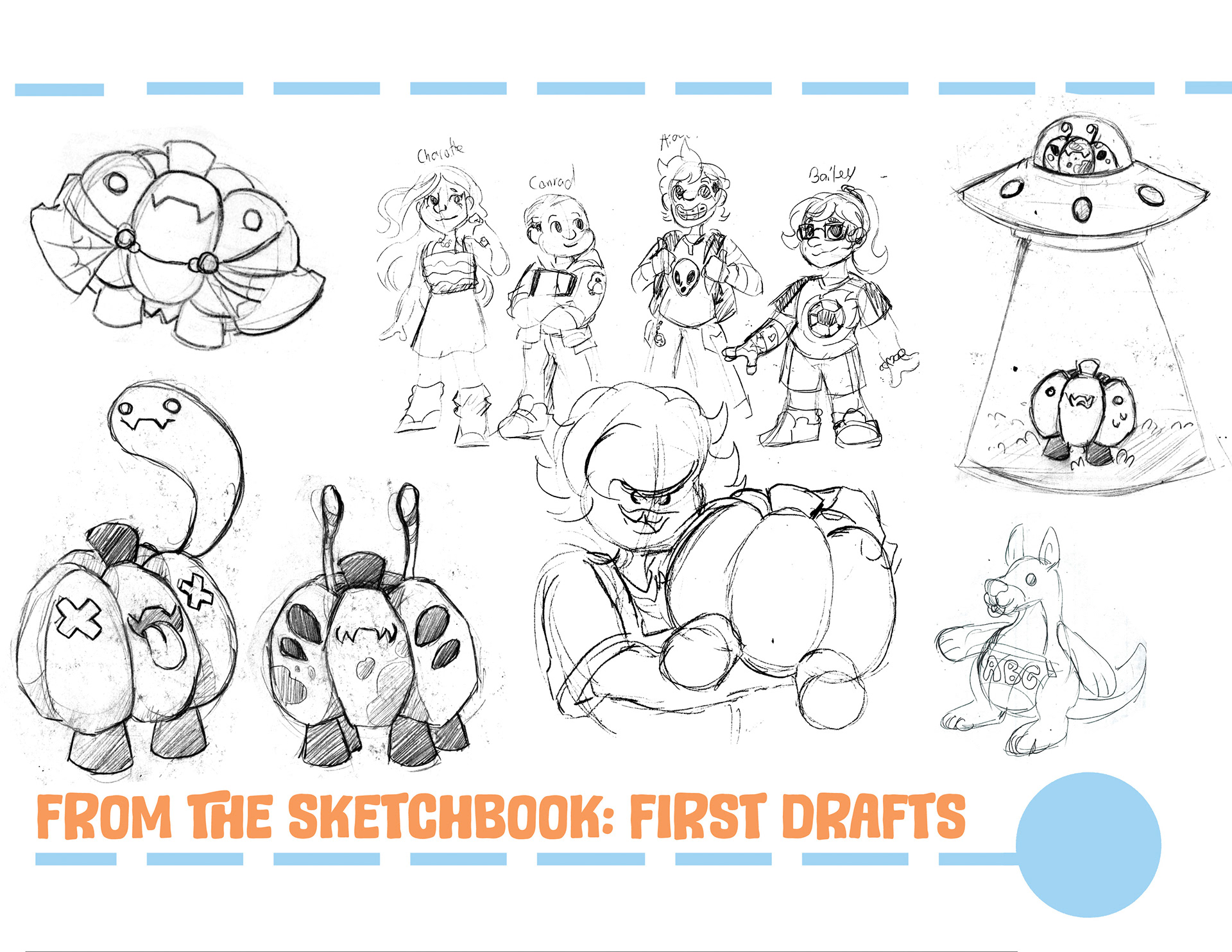 Kasey & Patch- Sketchbook Pt. 2