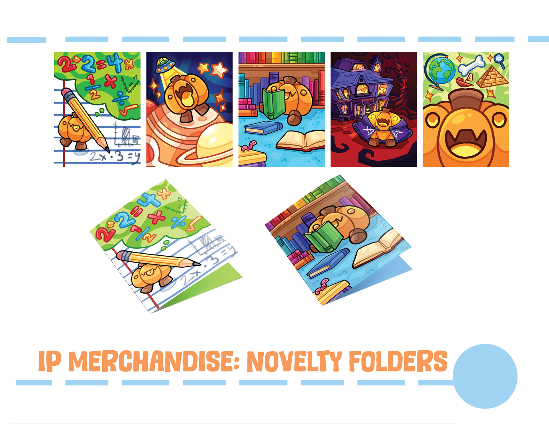 Kasey & Patch- Novelty Folders