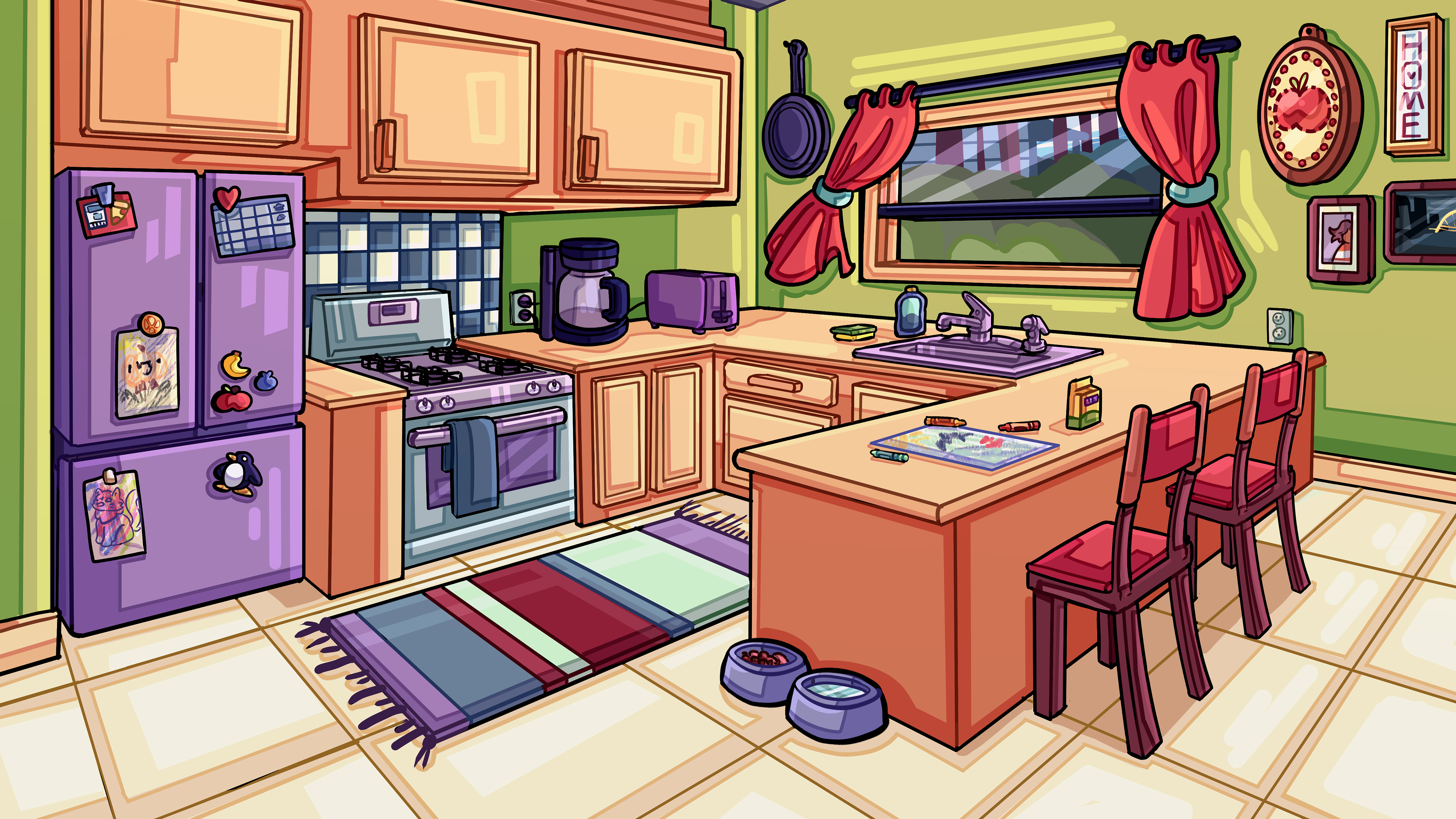 Small Town Kitchen: Clip Studio Paint 2026