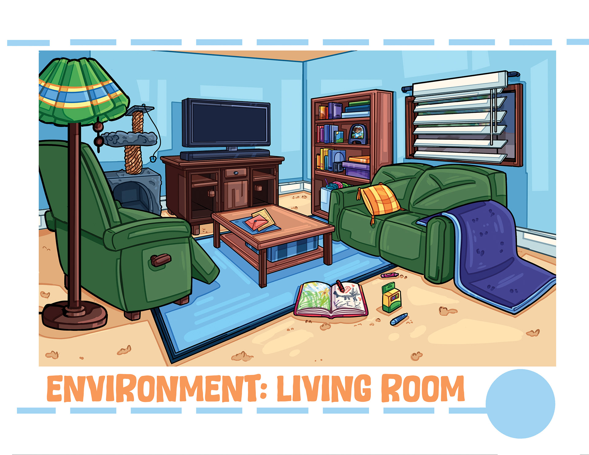 Kasey & Patch- The Living Room