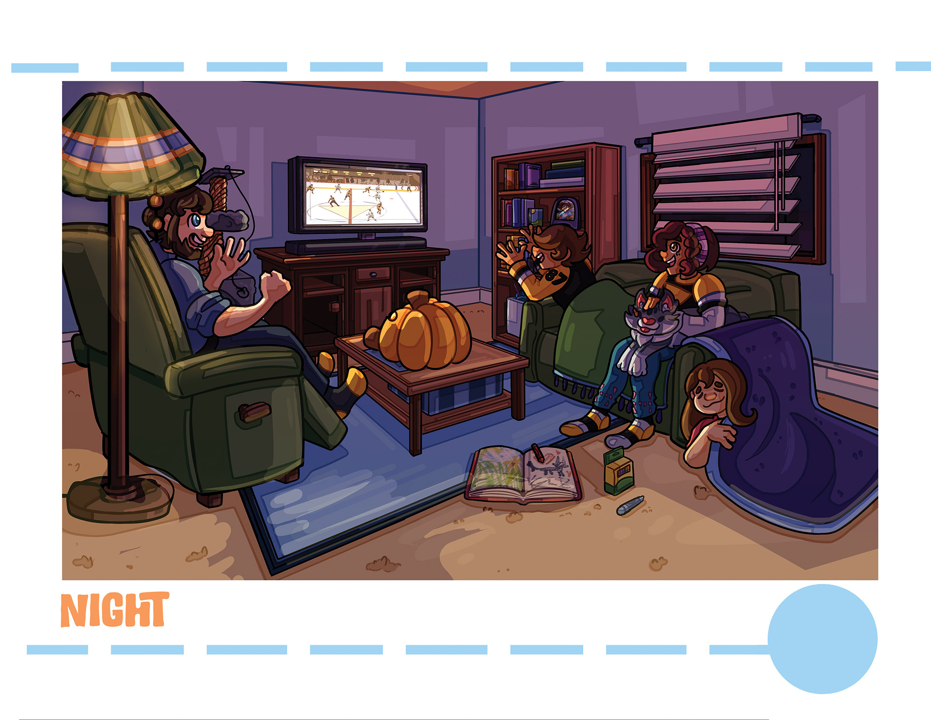 Kasey & Patch- Night