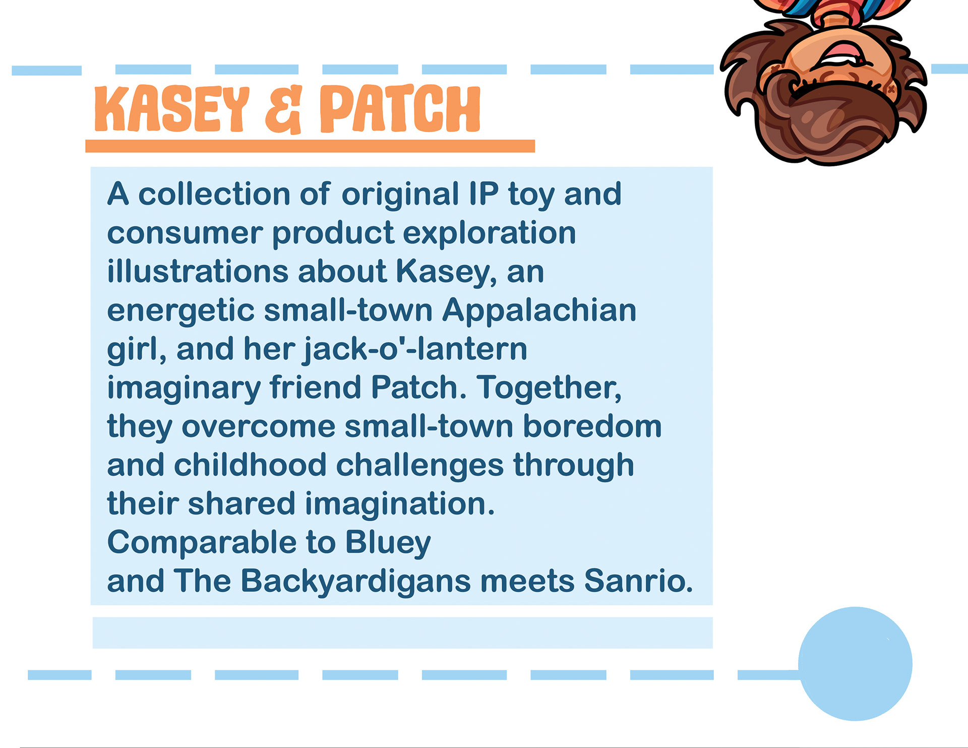 Kasey & Patch- Elevator Pitch