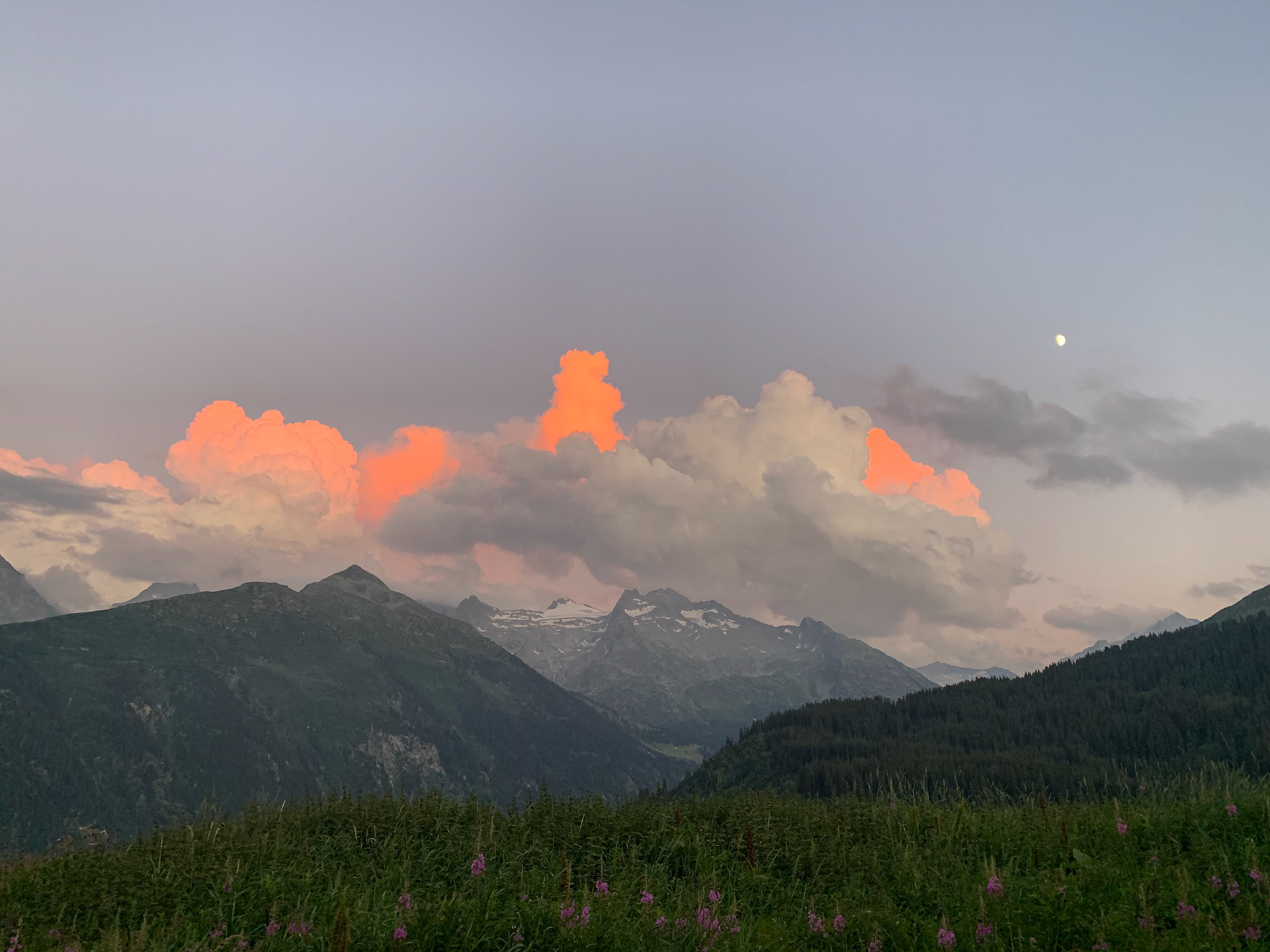 Sunset from Center Viviane Curaglia
