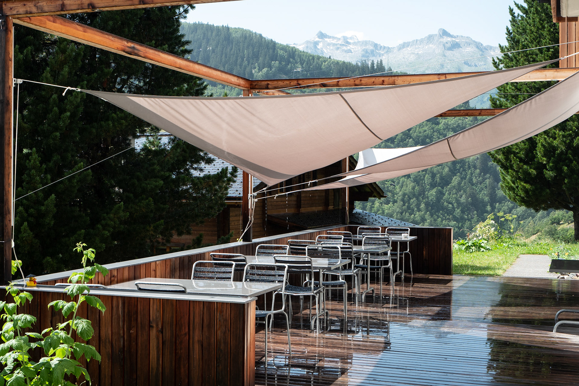 Terrasse of Hotel Medelina