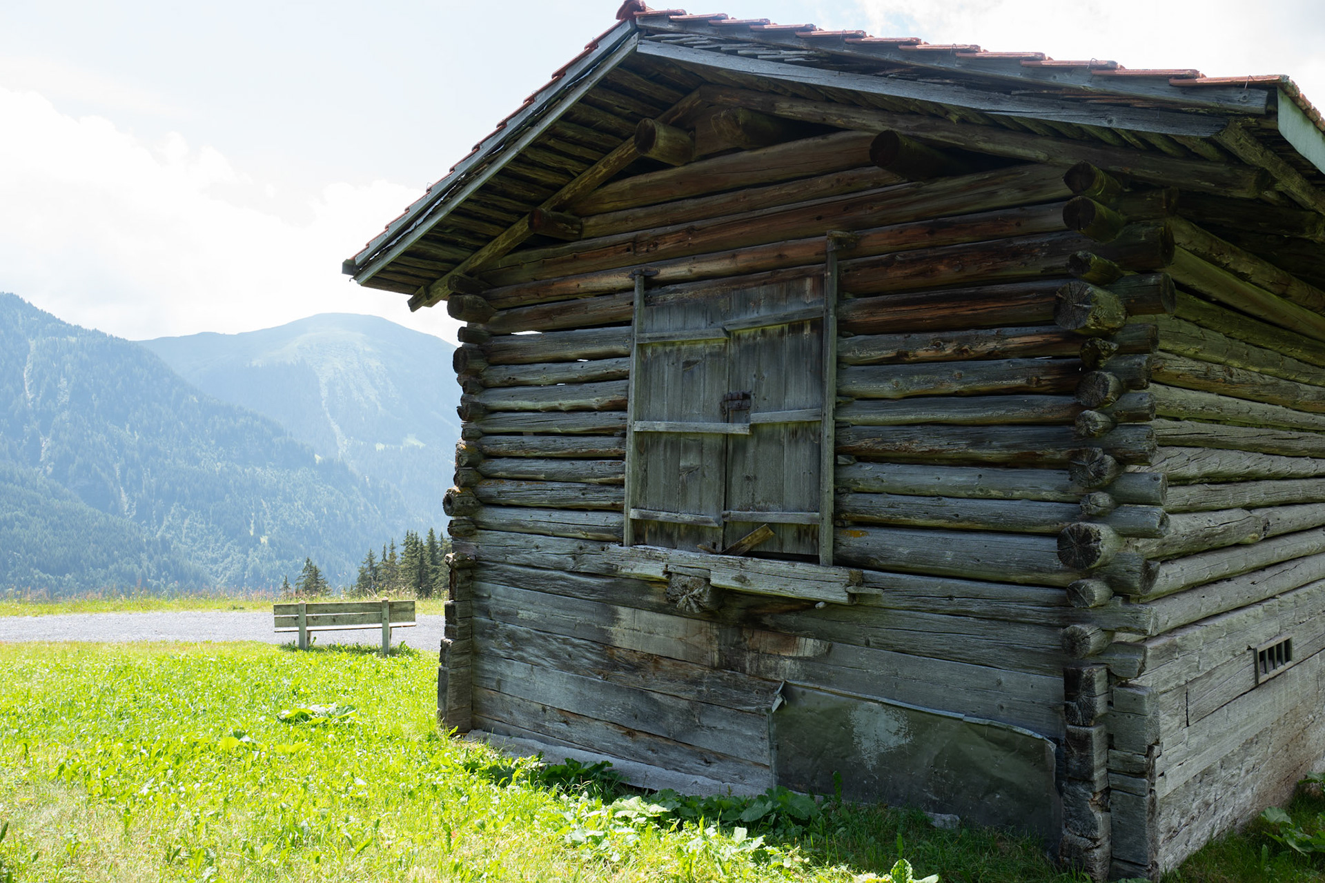 Stable near Tenna Safien Valley