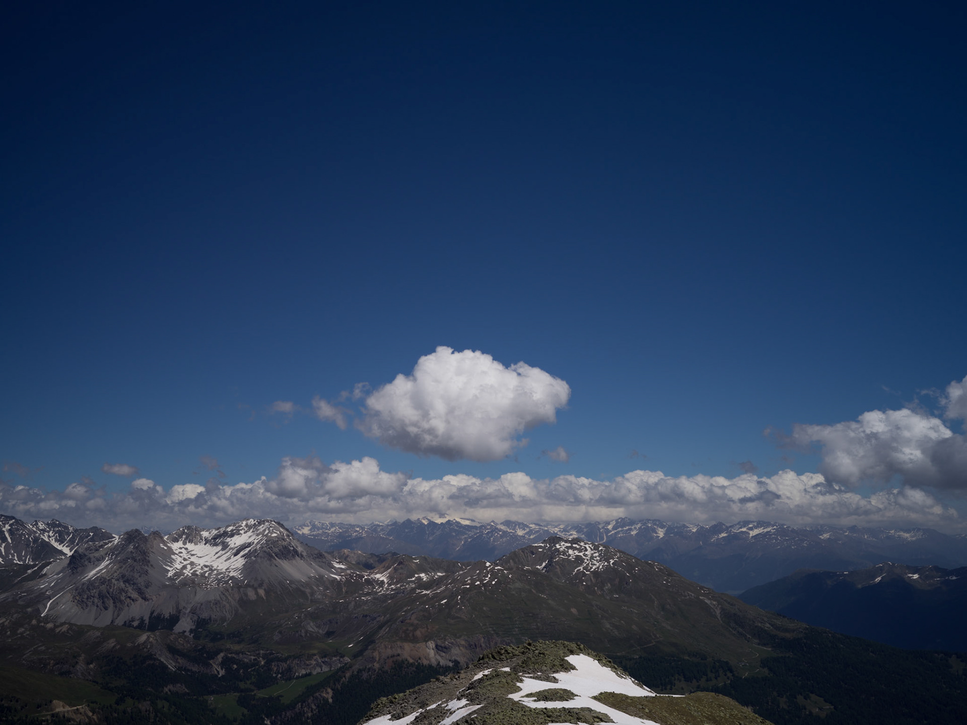View from Piz Dora