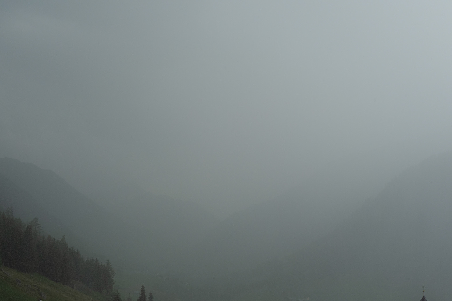 Thunderstorm over Curaglia
